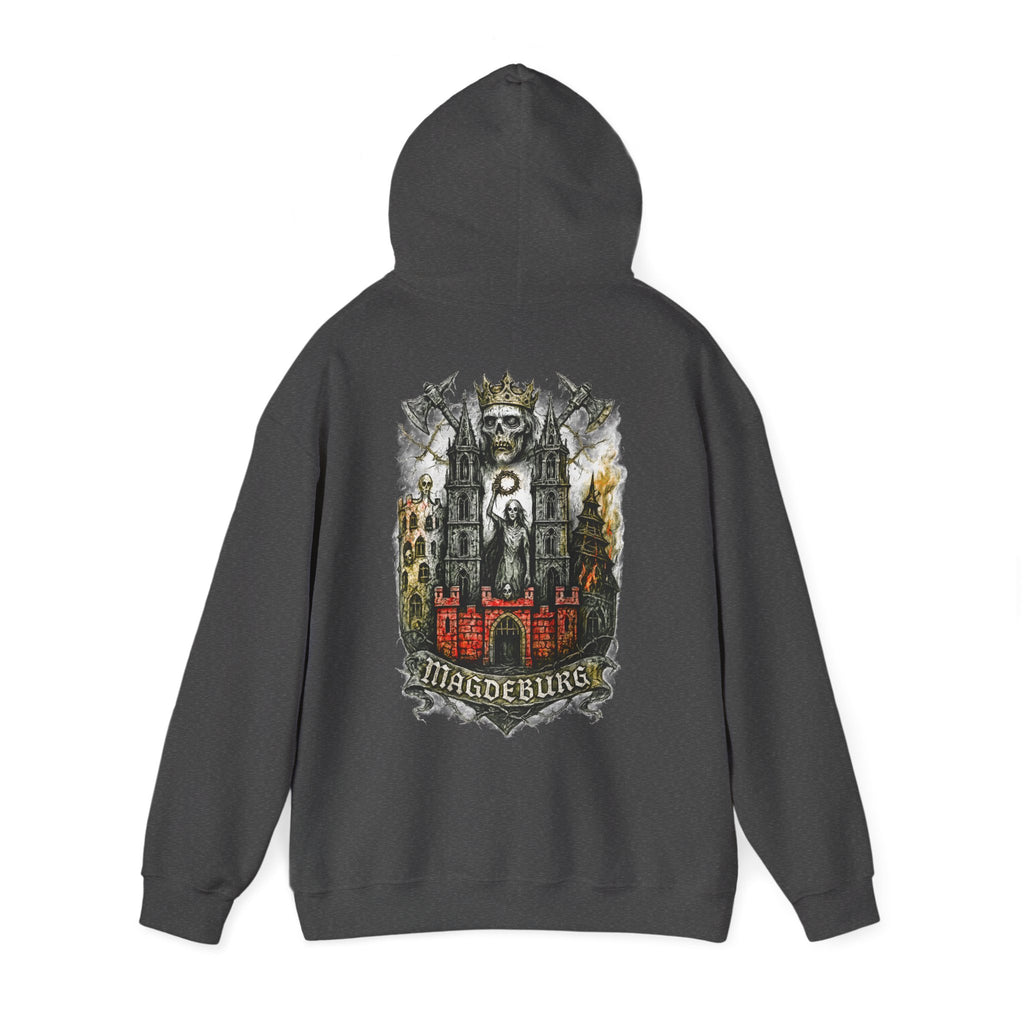 Magdeburg: Front-/Backprint, Unisex Hoodie **Grimwater-Edition**