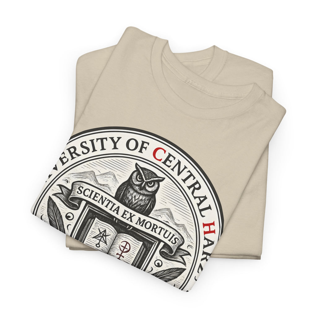 University of Central Harz: Frontprint, Unisex T-Shirt **Grimwater-Edition**