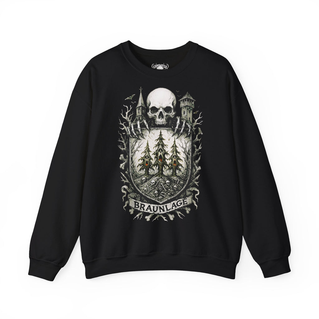 Braunlage: Harz-Collection, Frontprint, Unisex Sweatshirt **Grimwater-Edition**