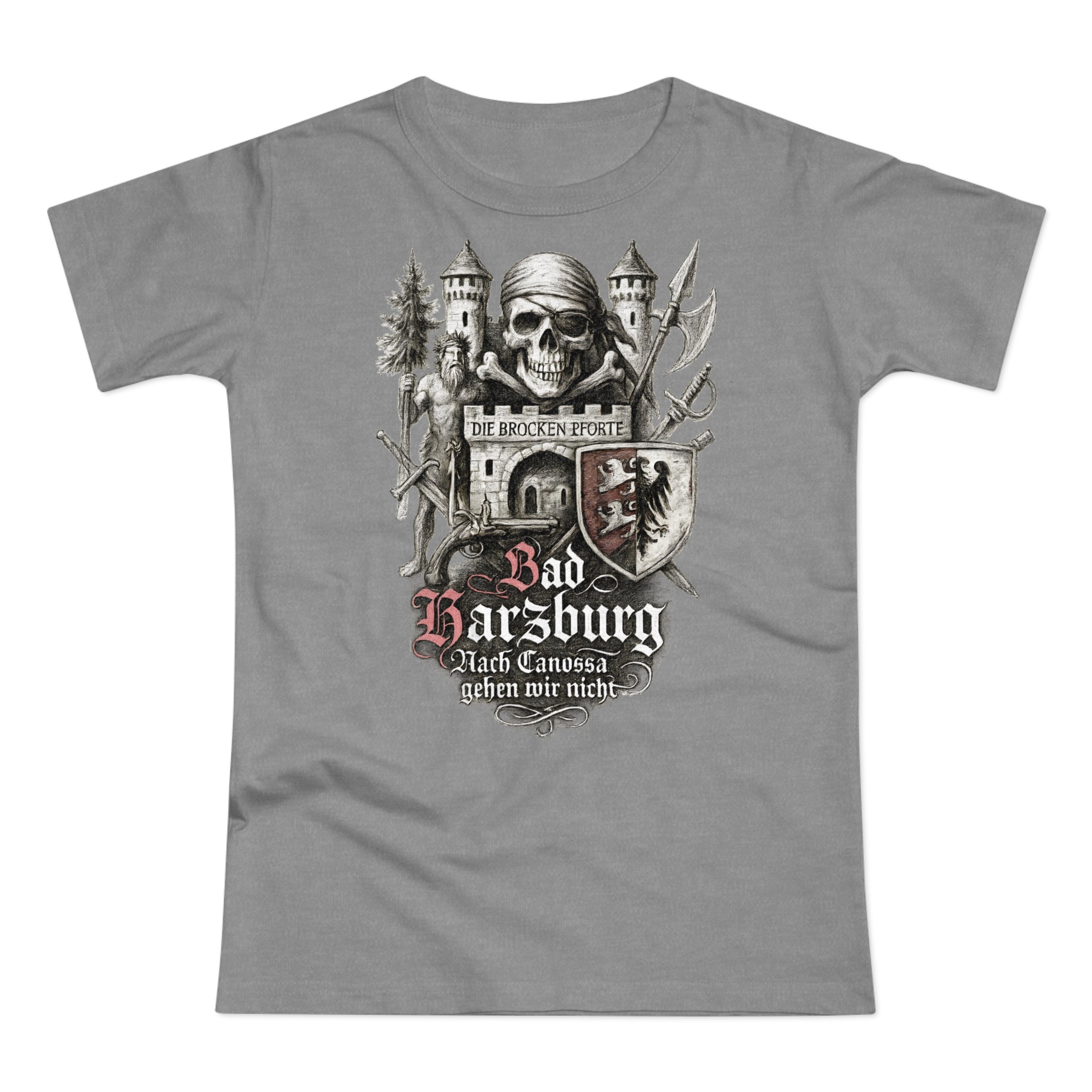 Bad Harzburg: Frontprint, Womens' T-Shirt **Grimwater-Edition**