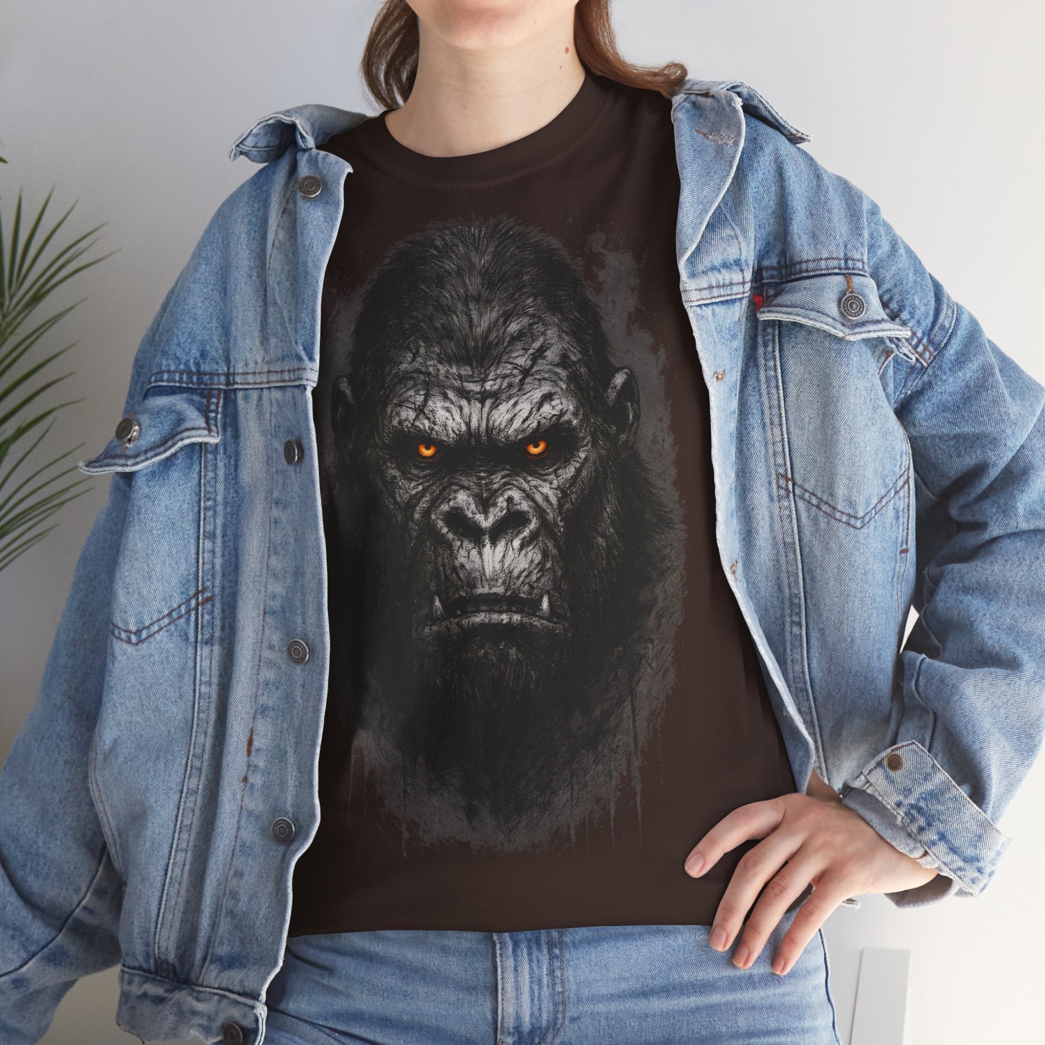 Gorilla: Frontprint, Unisex T-Shirt - Animal-Collection