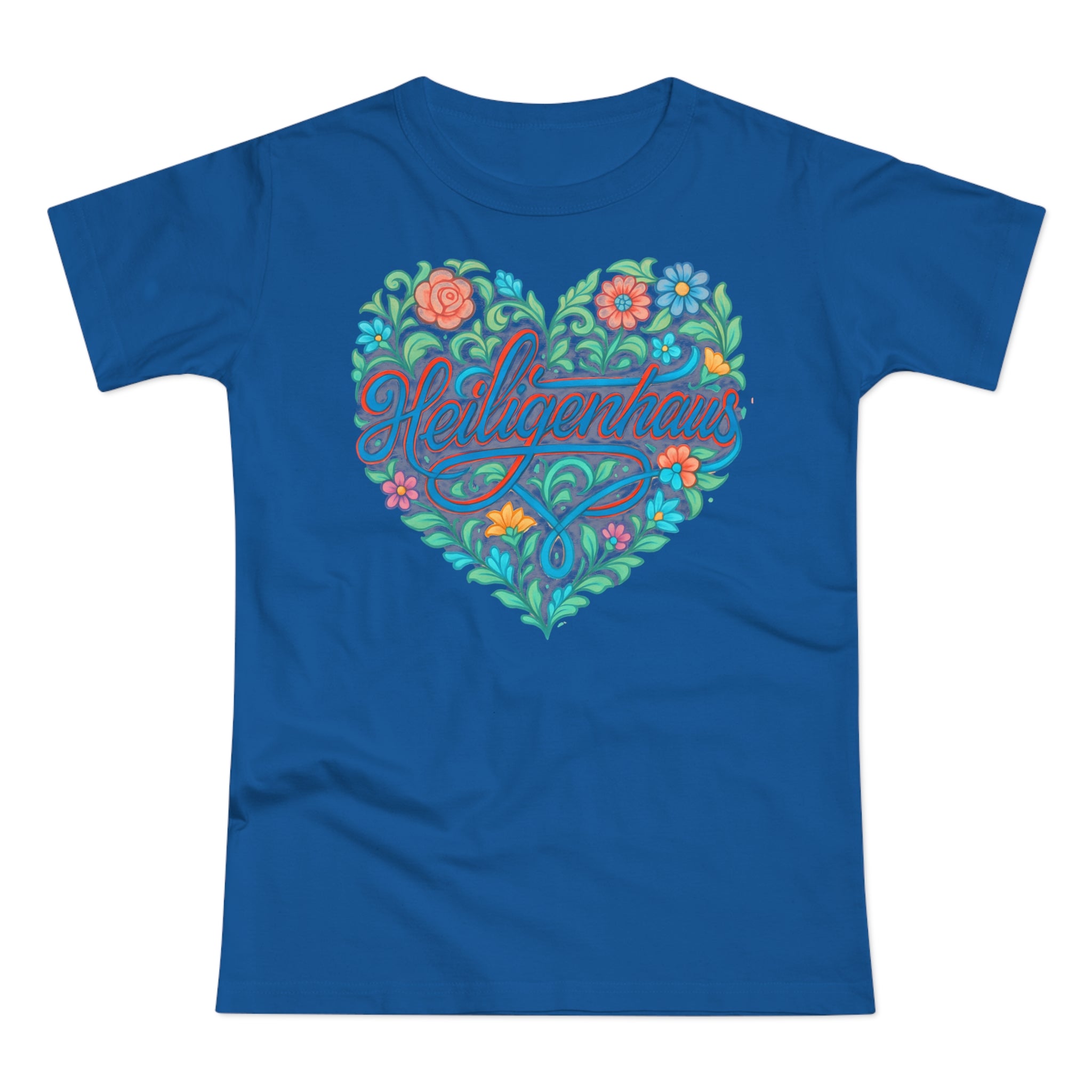 Heiligenhaus Floral, Frontprint, Women's T-Shirt