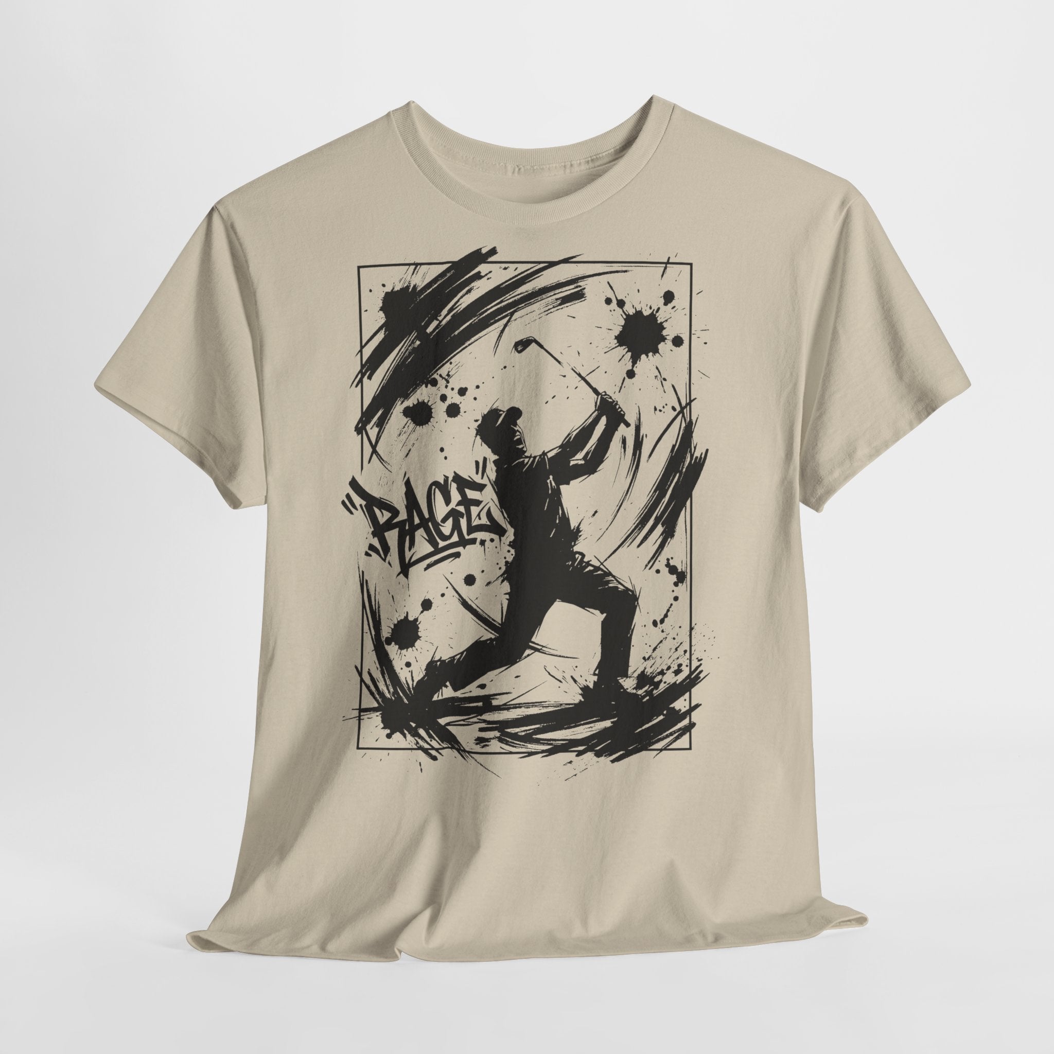 Golf - Rage : Frontprint, Unisex T-Shirt