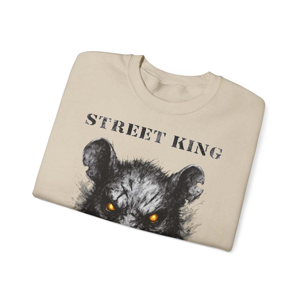 Rat - Street King: Animals-Collection, Frontprint, Unisex Sweatshirt