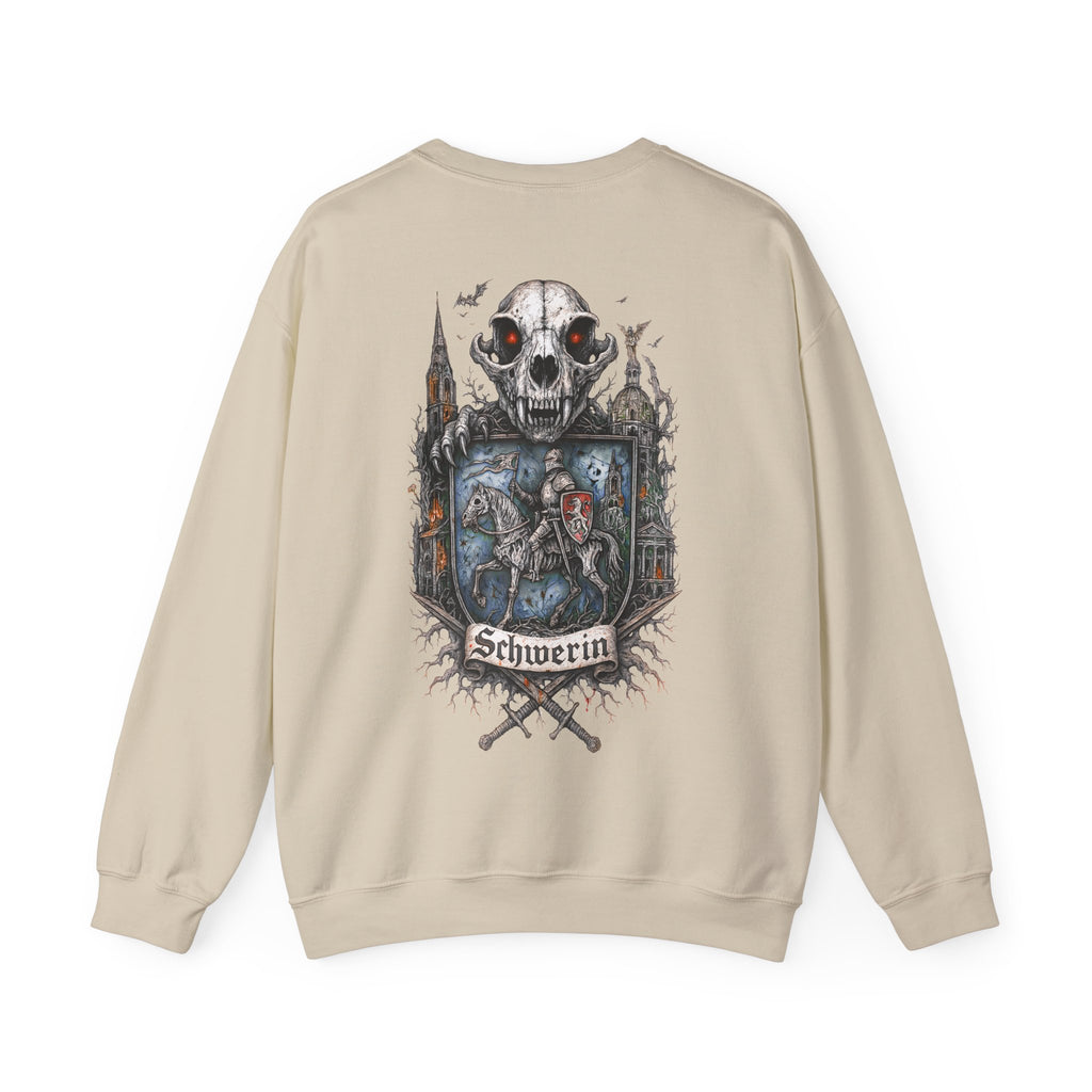 Schwerin: Front-/Backprint, Unisex Sweatshirt **Grimwater-Edition**
