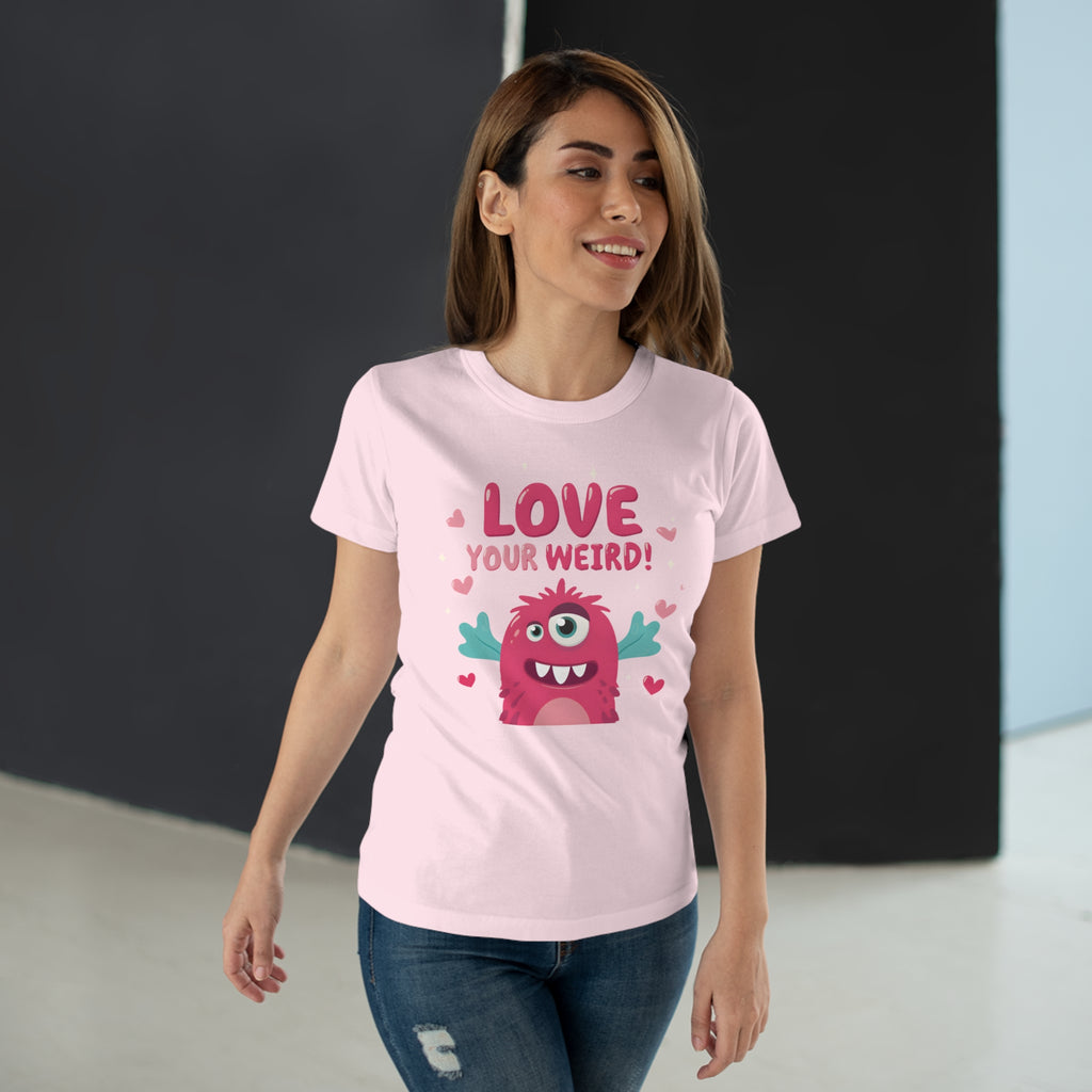 Love Your Weird, Frontprint, Womens' T-Shirt