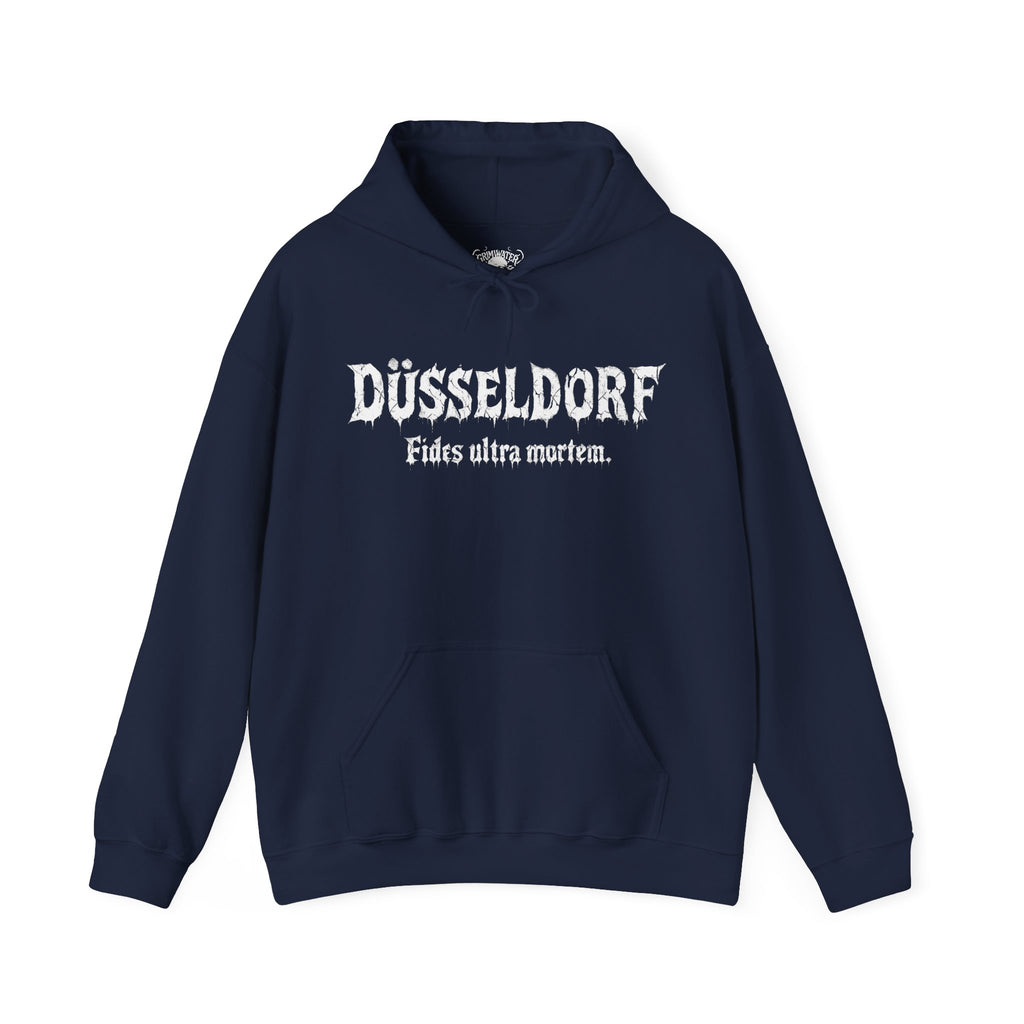 Düsseldorf Front-/Backprint - Fides ultra mortem!  Leo, Anchor, Fides: Grimwater-Edition - Hoodie