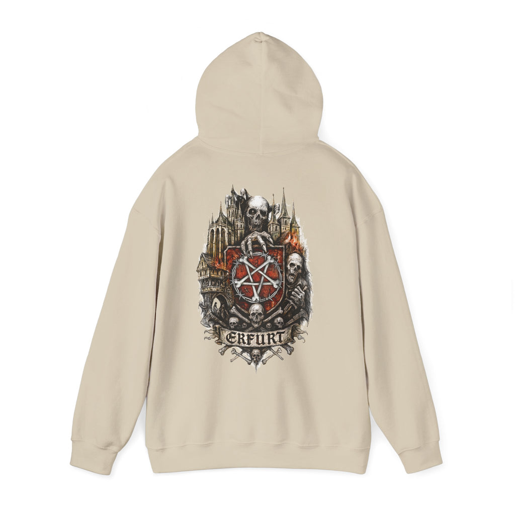 Erfurt: Front-/Backprint, Unisex Hoodie **Grimwater-Edition**