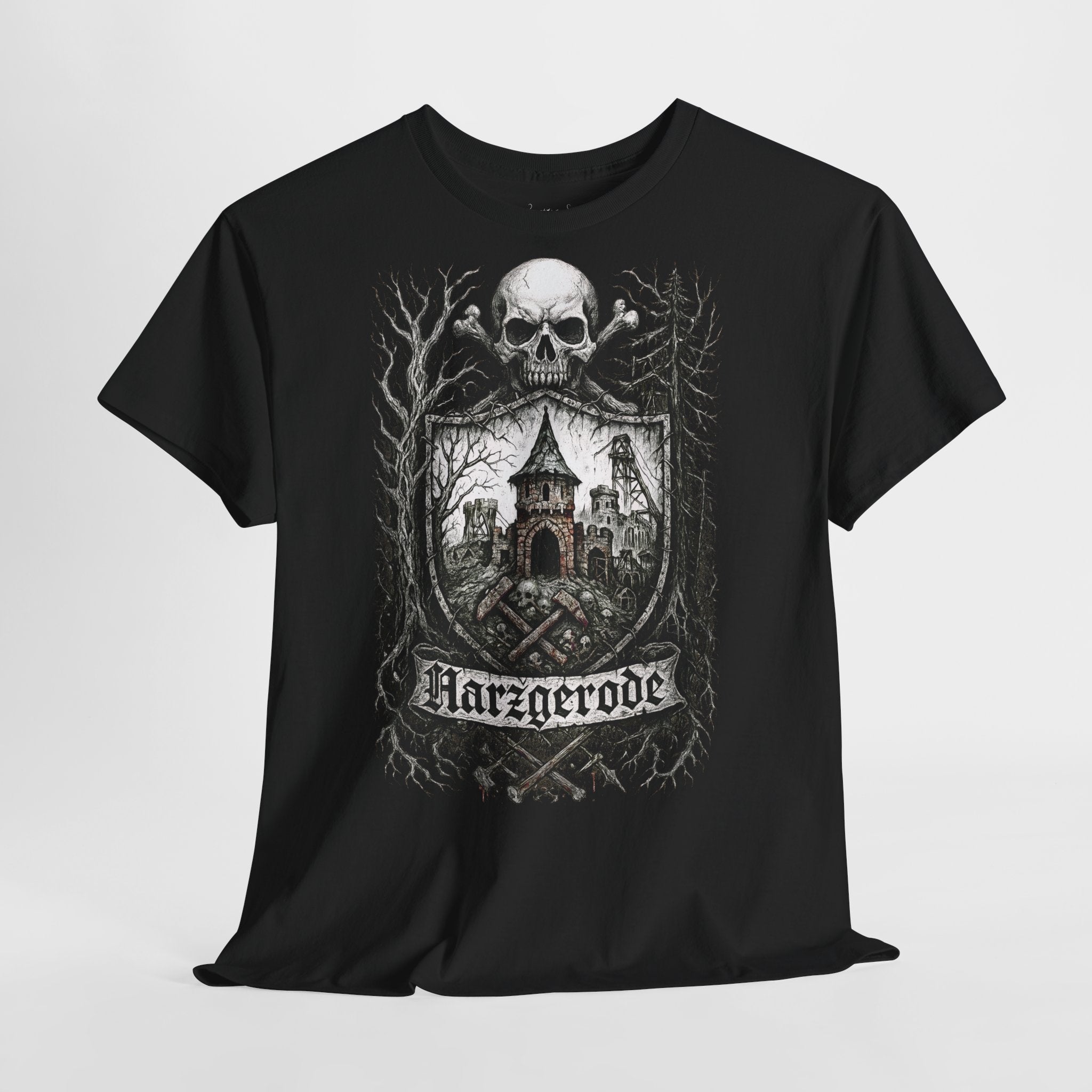 Harzgerode: Frontprint, Unisex T-Shirt **Grimwater-Edition**