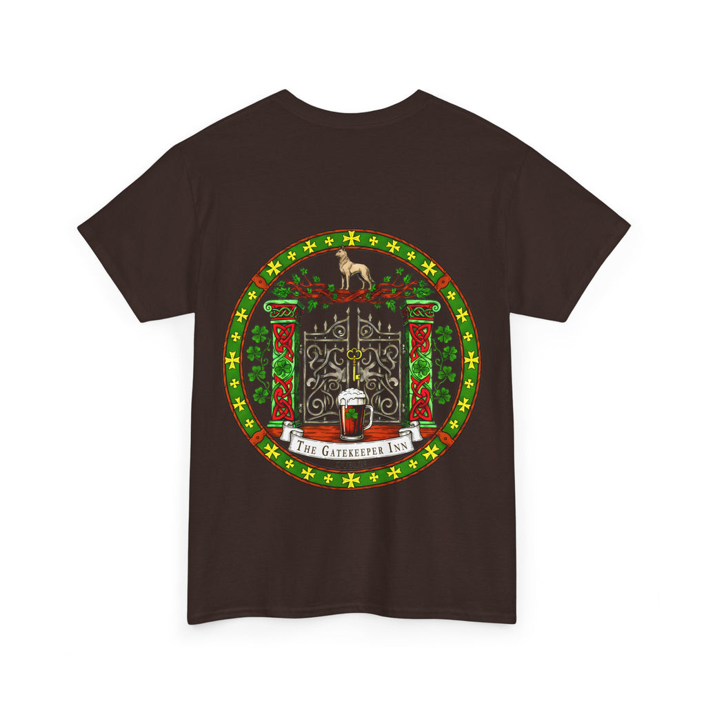 The Gatekeeper Inn, Dublin: Front-/Backprint, Unisex T-Shirt