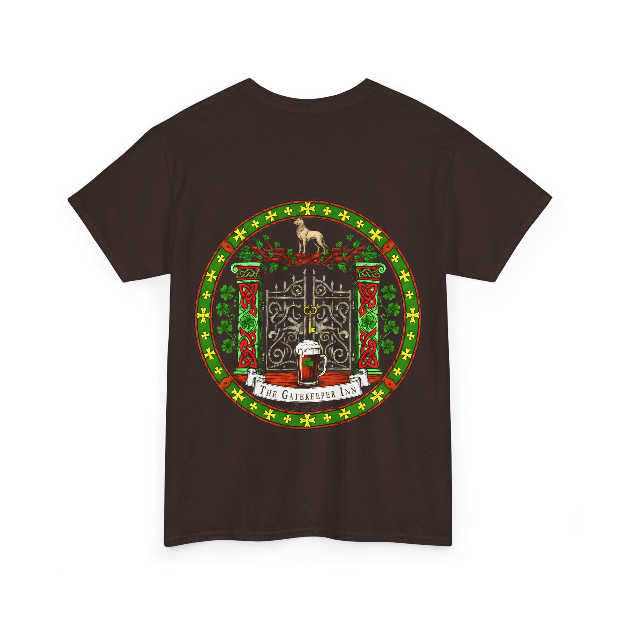 The Gatekeeper Inn, Dublin: Front-/Backprint, Unisex T-Shirt