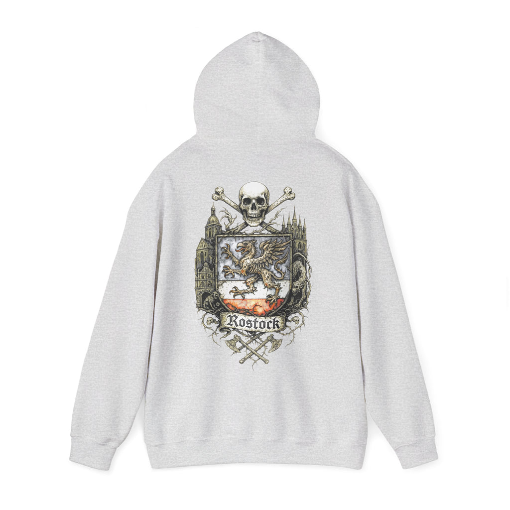 Rostock: Front-/Backprint, Unisex Hoodie **Grimwater-Edition**