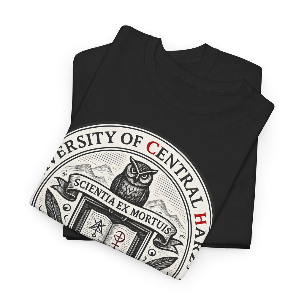 University of Central Harz: Frontprint, Unisex T-Shirt **Grimwater-Edition**