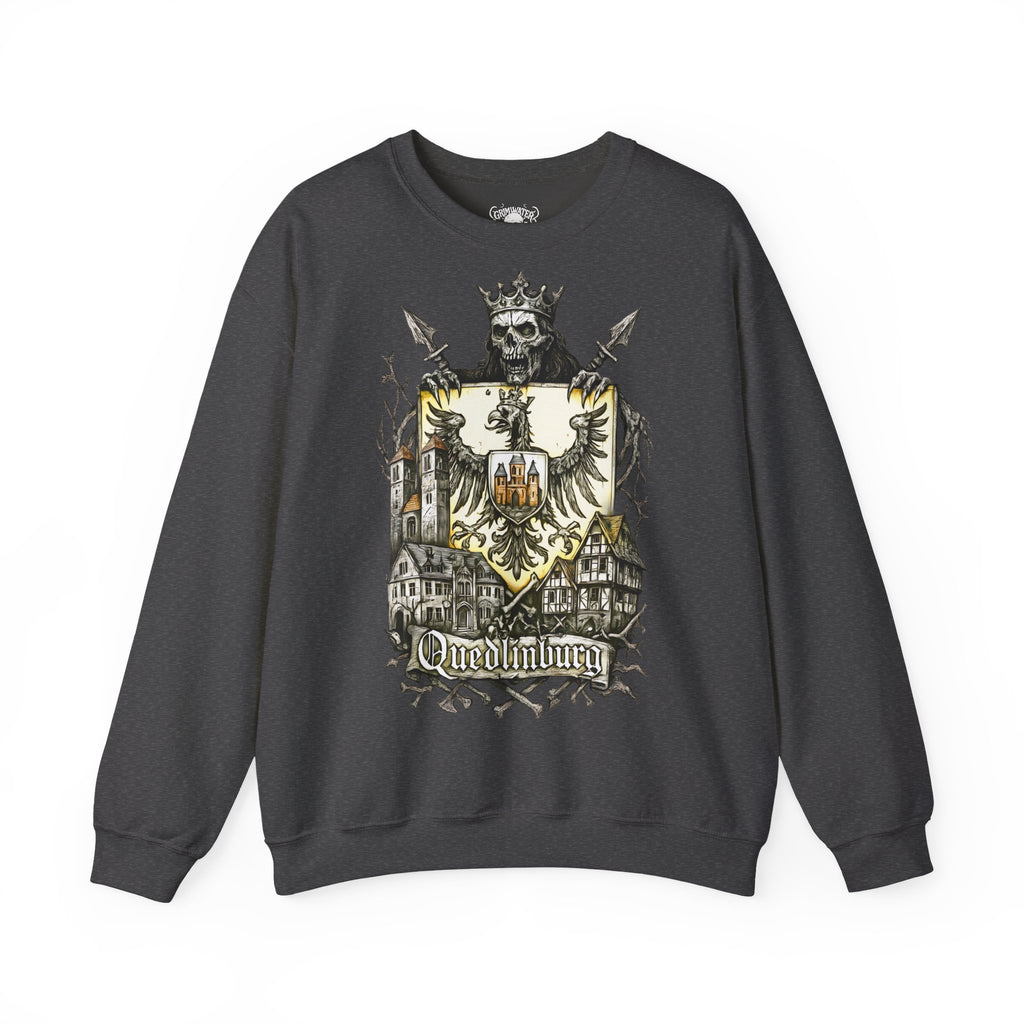 Quedlinburg: Frontprint, Unisex Sweatshirt **Grimwater-Edition**