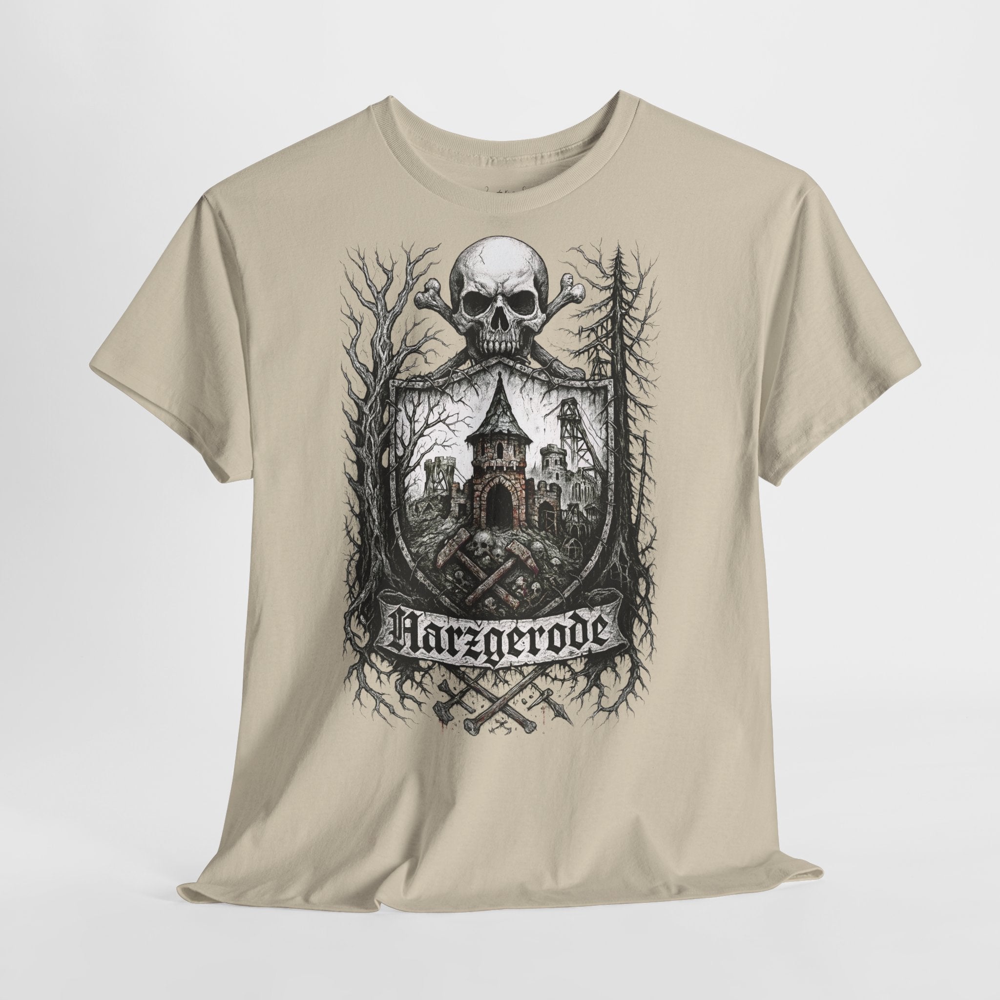 Harzgerode: Frontprint, Unisex T-Shirt **Grimwater-Edition**