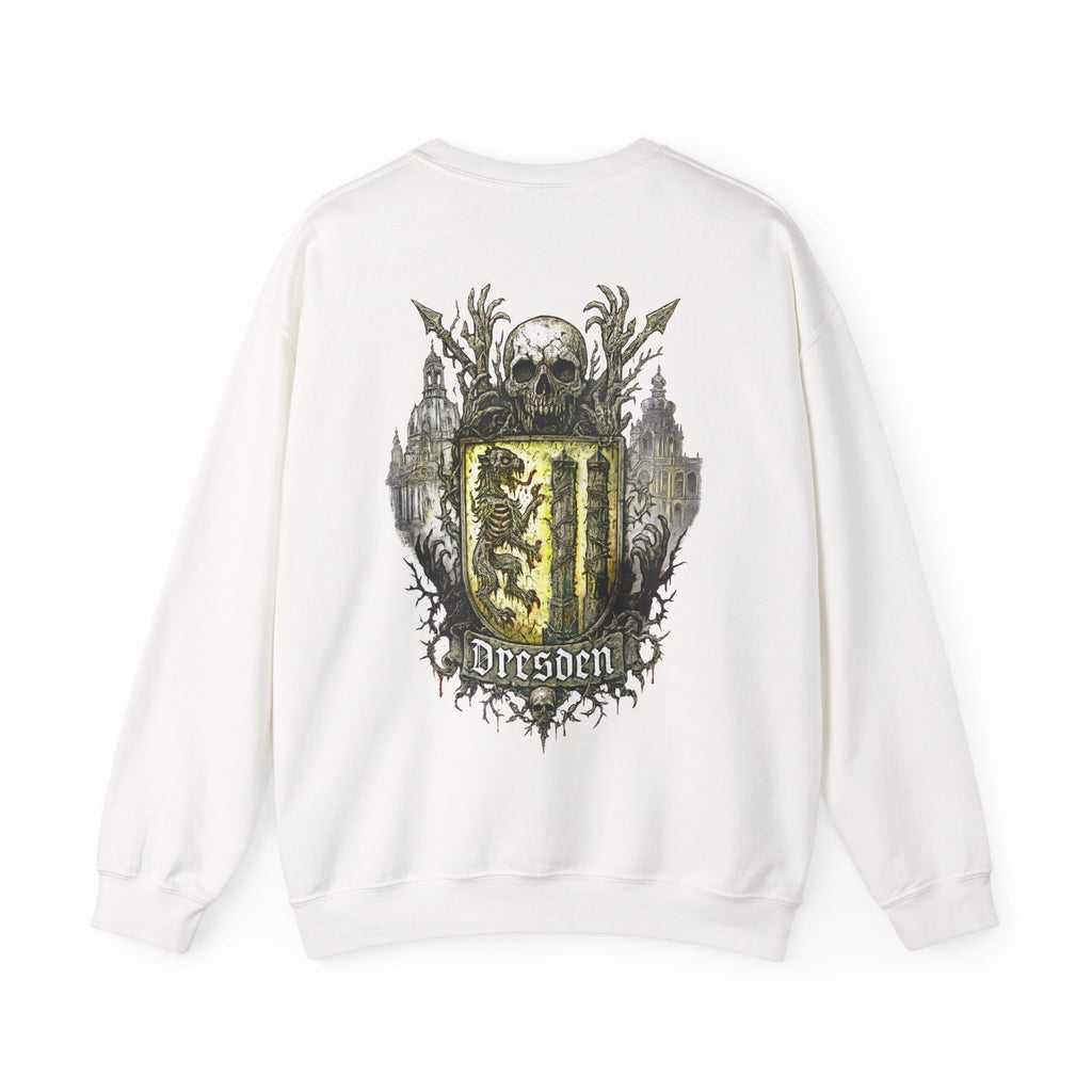 Dresden: Front-/Backprint, Unisex Sweatshirt **Grimwater-Edition**