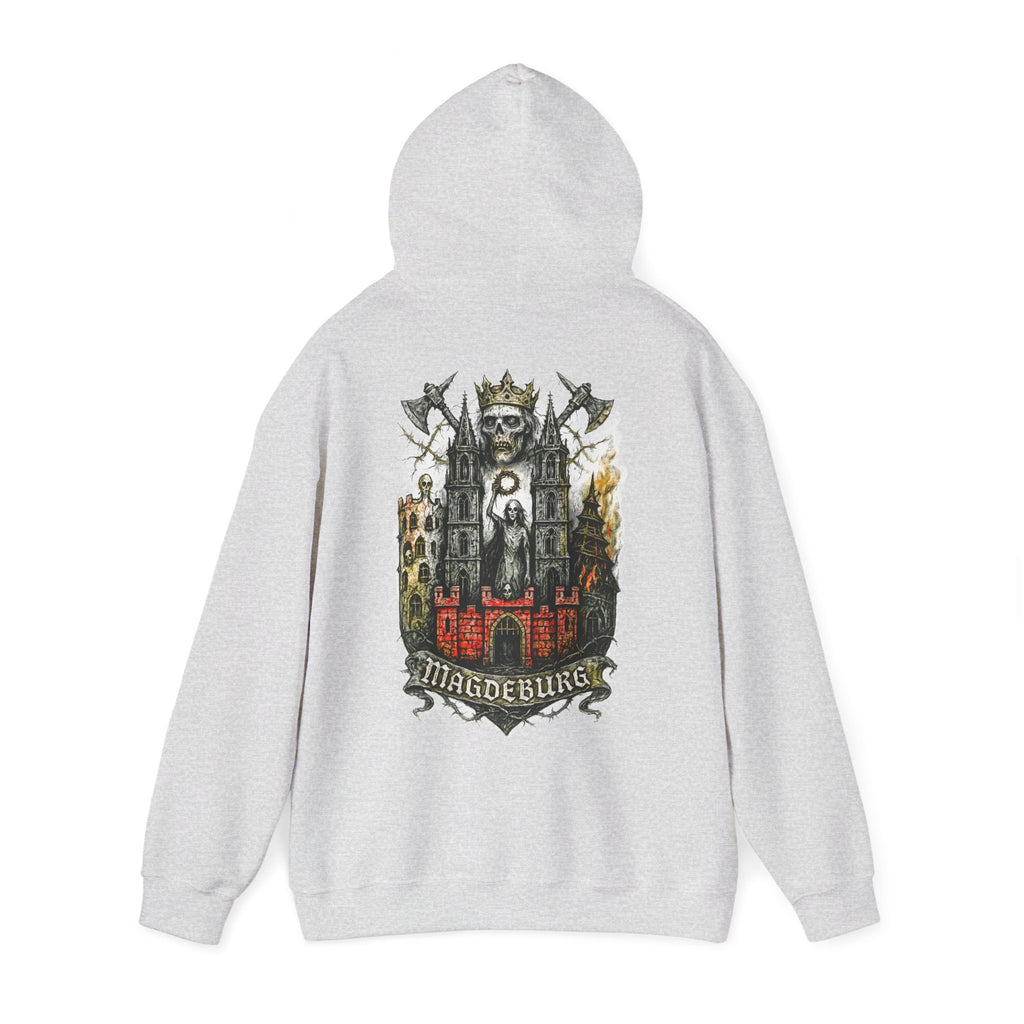 Magdeburg: Front-/Backprint, Unisex Hoodie **Grimwater-Edition**