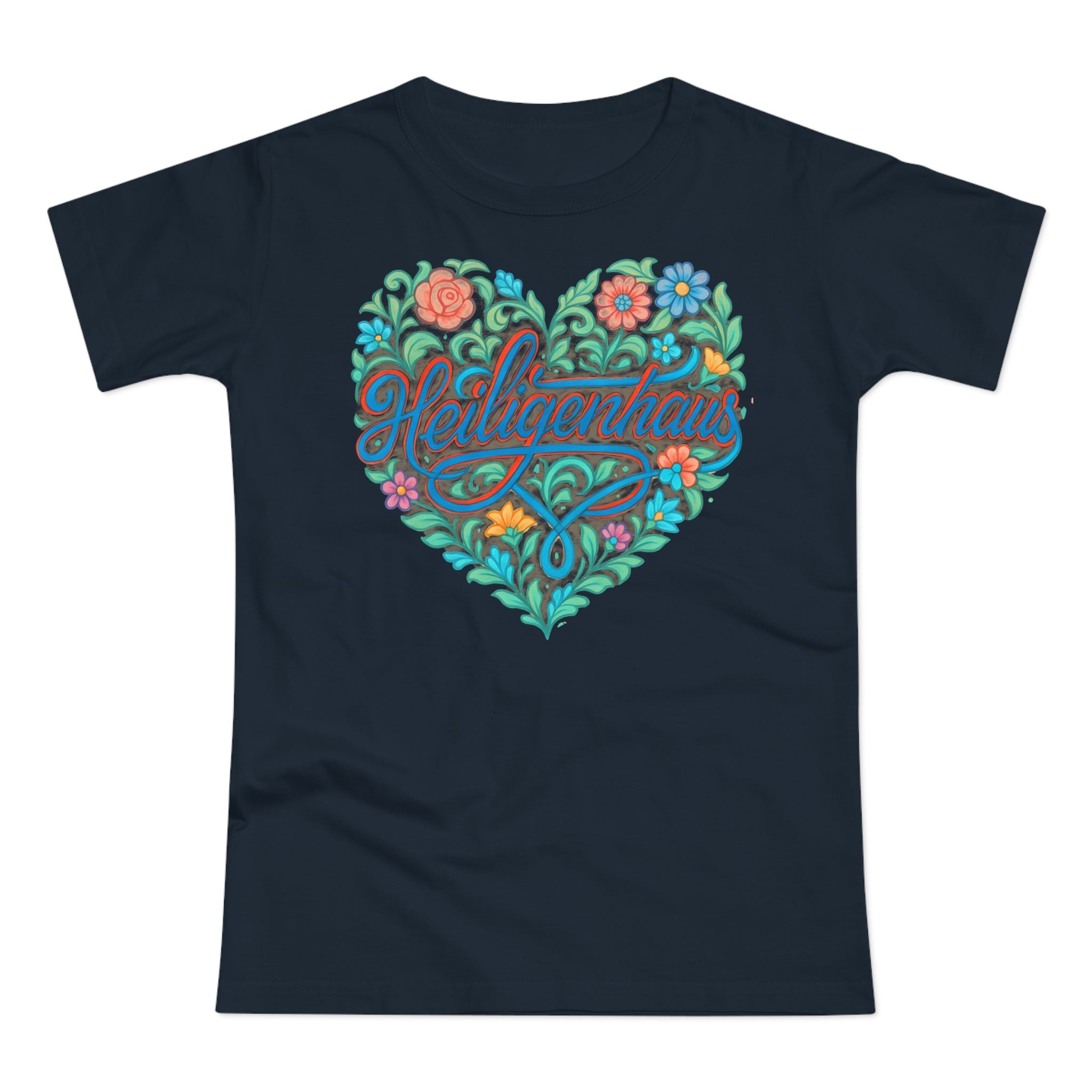 Heiligenhaus Floral, Frontprint, Women's T-Shirt