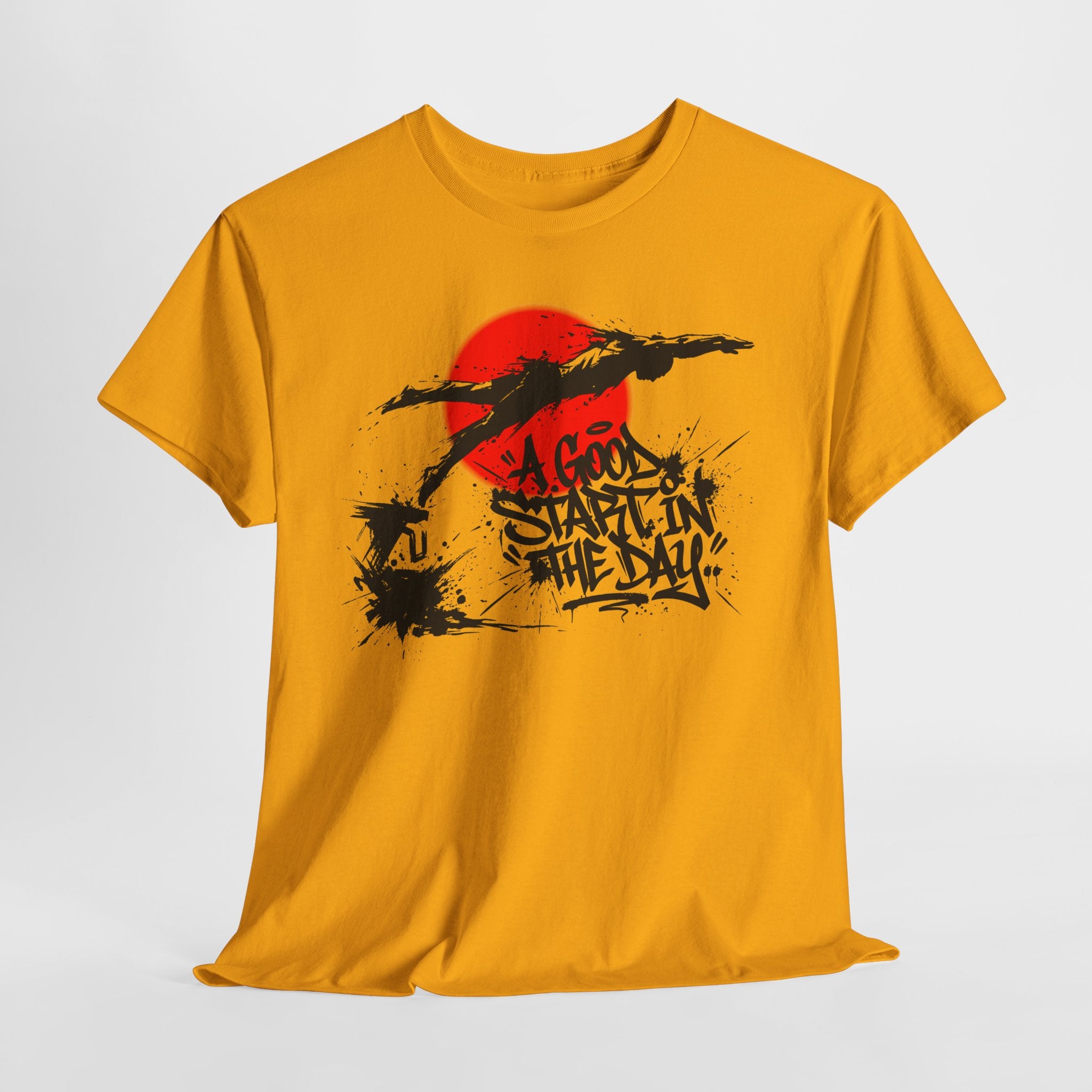 Schwimmen - A GOOD START : Frontprint, Unisex T-Shirt