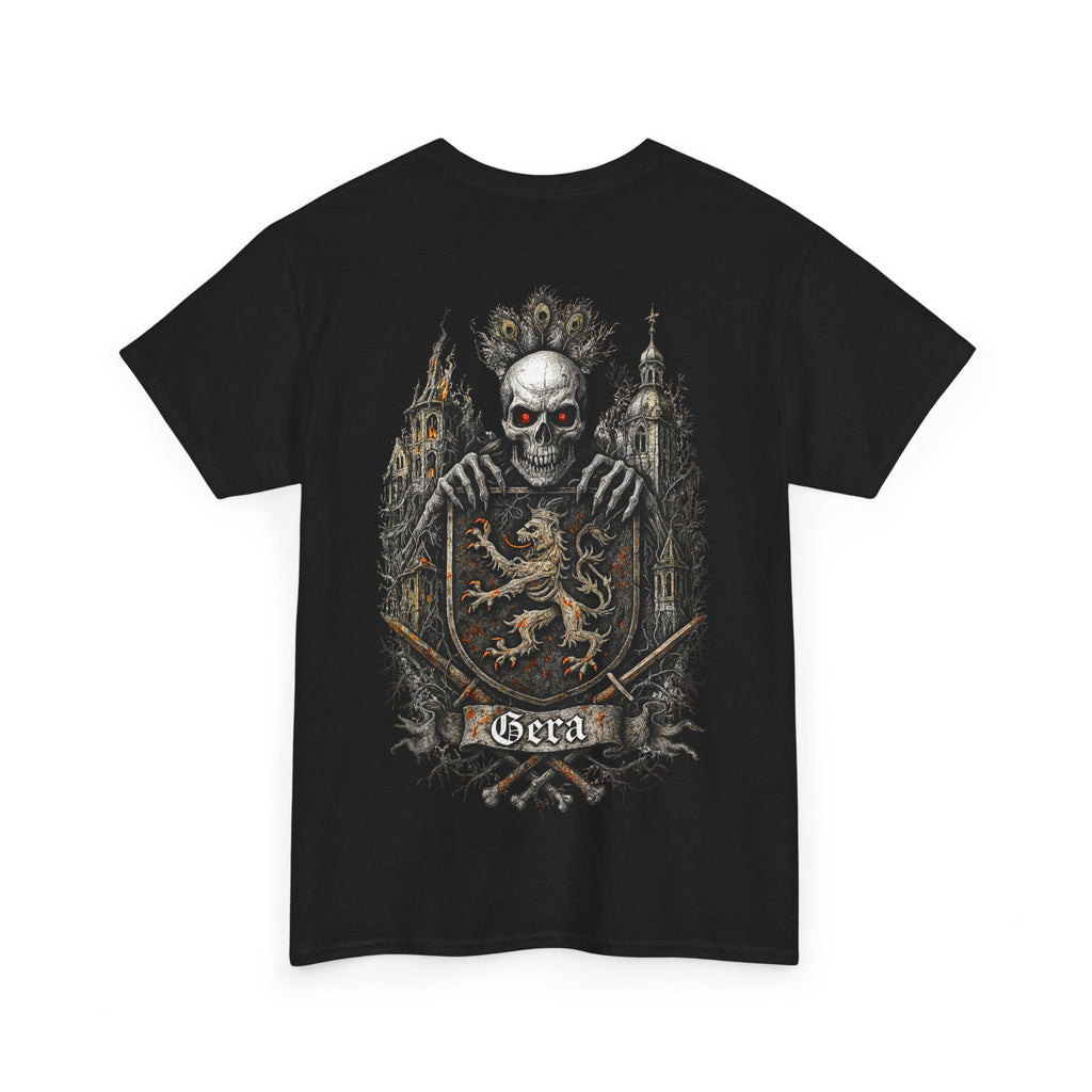 Gera: Front-/Backprint, Unisex T-Shirt **Grimwater-Edition**