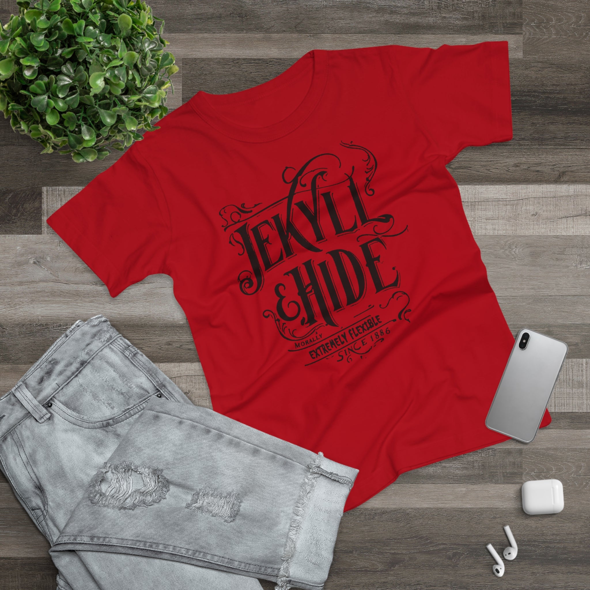 Jekyll & Hide: Frontprint, Women's T-Shirt