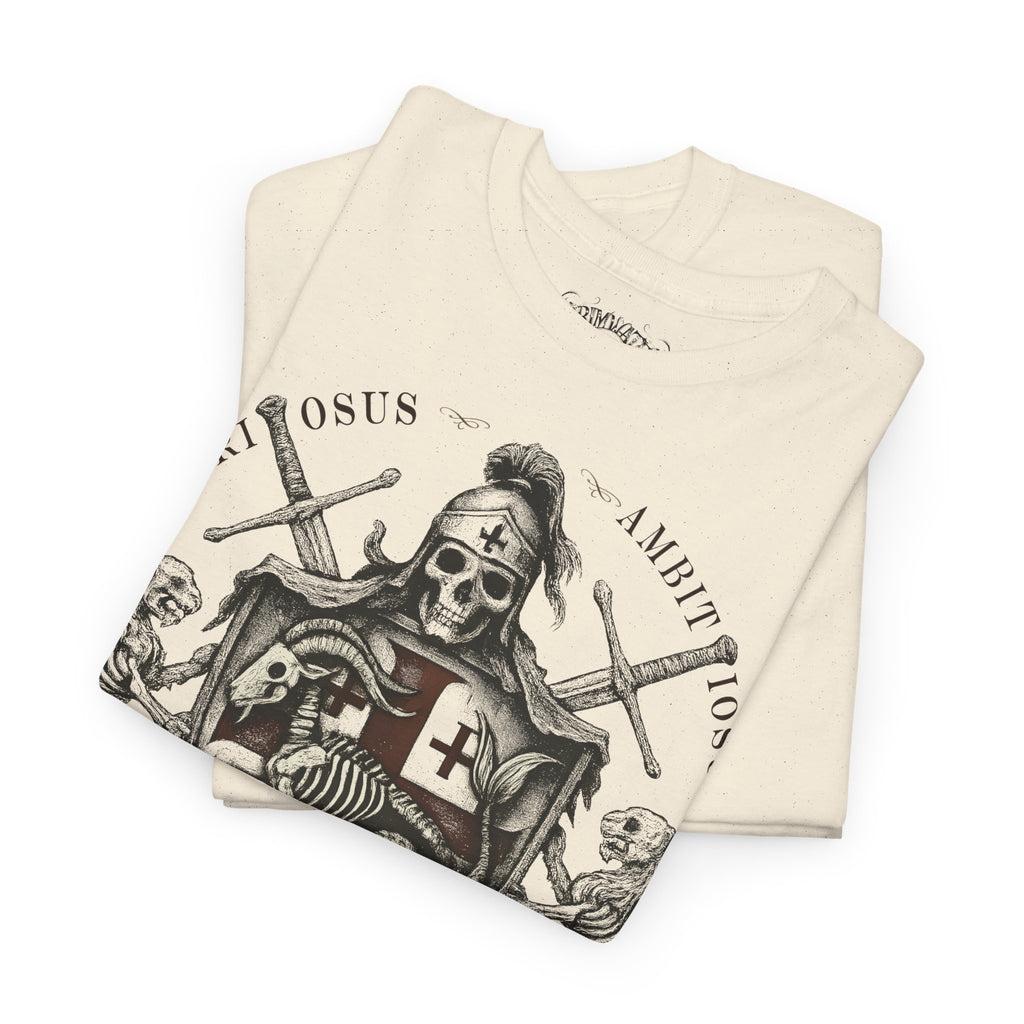 Steinbock: Frontprint, Unisex T-Shirt **Grimwater-Edition** Sternzeichen Astrologie (Capricorn)