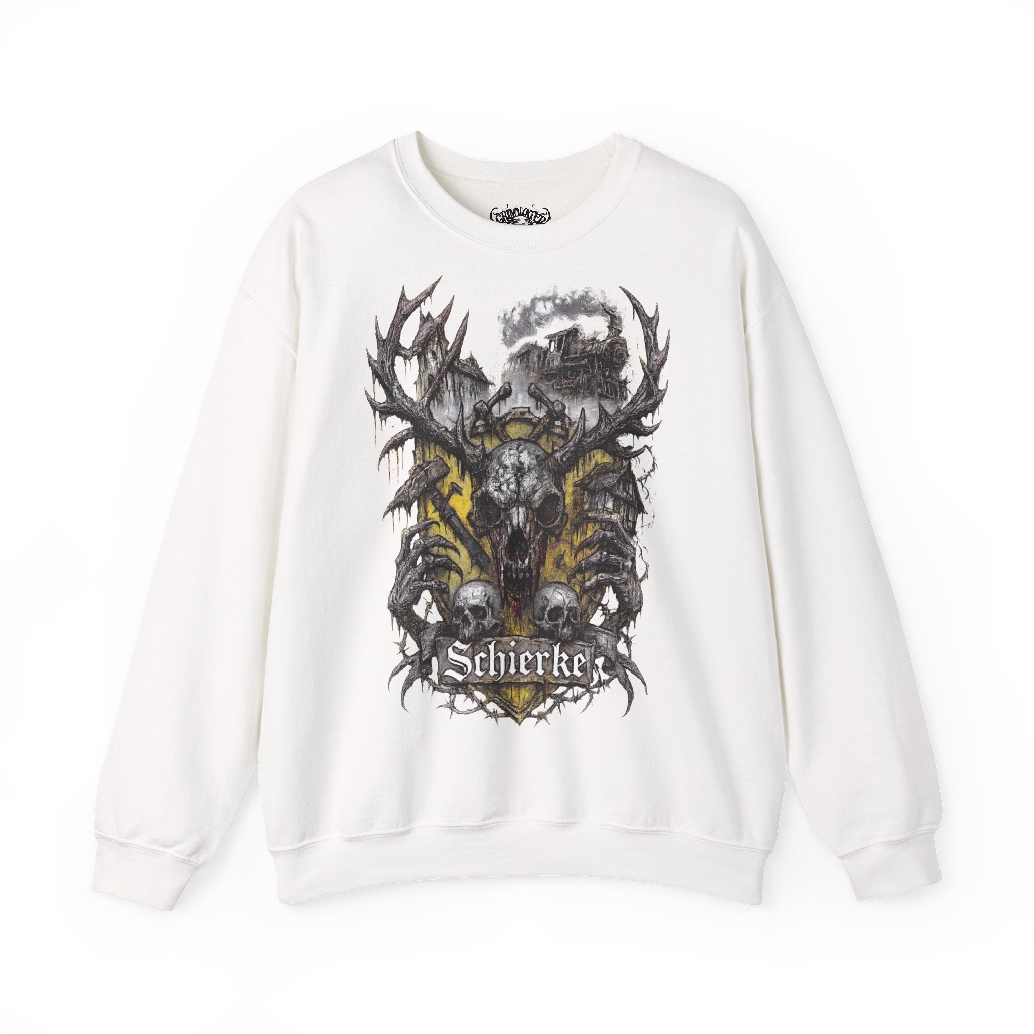 Schierke: Frontprint, Unisex Sweatshirt **Grimwater-Edition**