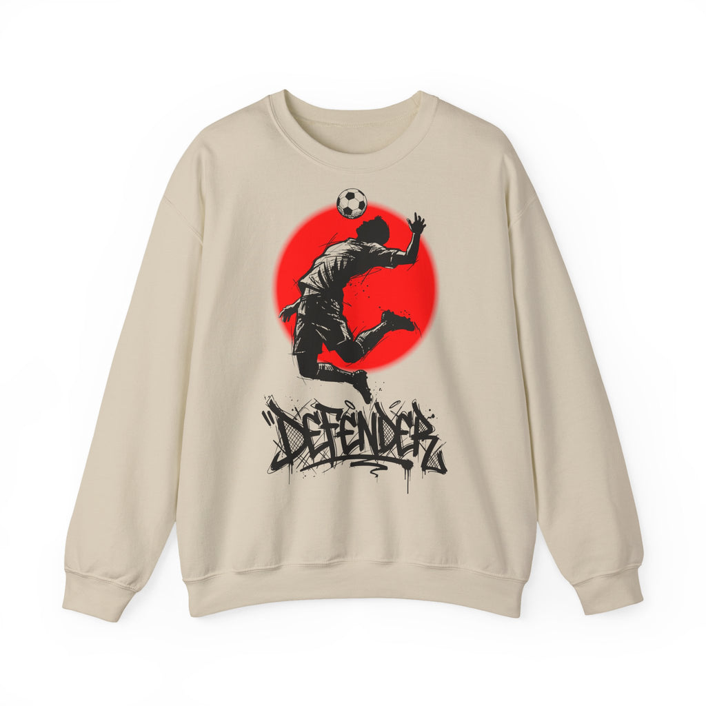 Soccer Defender 09: Frontprint, Unisex Sweatshirt