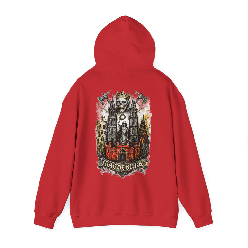Magdeburg: Front-/Backprint, Unisex Hoodie **Grimwater-Edition**
