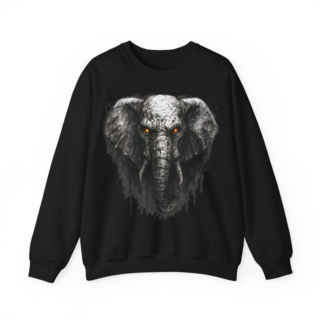 Elefant: Animals-Collection, Frontprint, Unisex Sweatshirt, Majestic Elephant