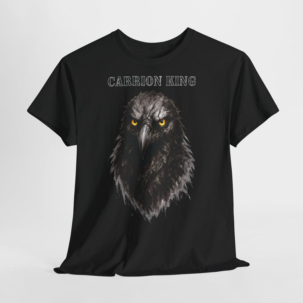 Rabe - Carrion King: Frontprint, Unisex T-Shirt - Animal-Collection
