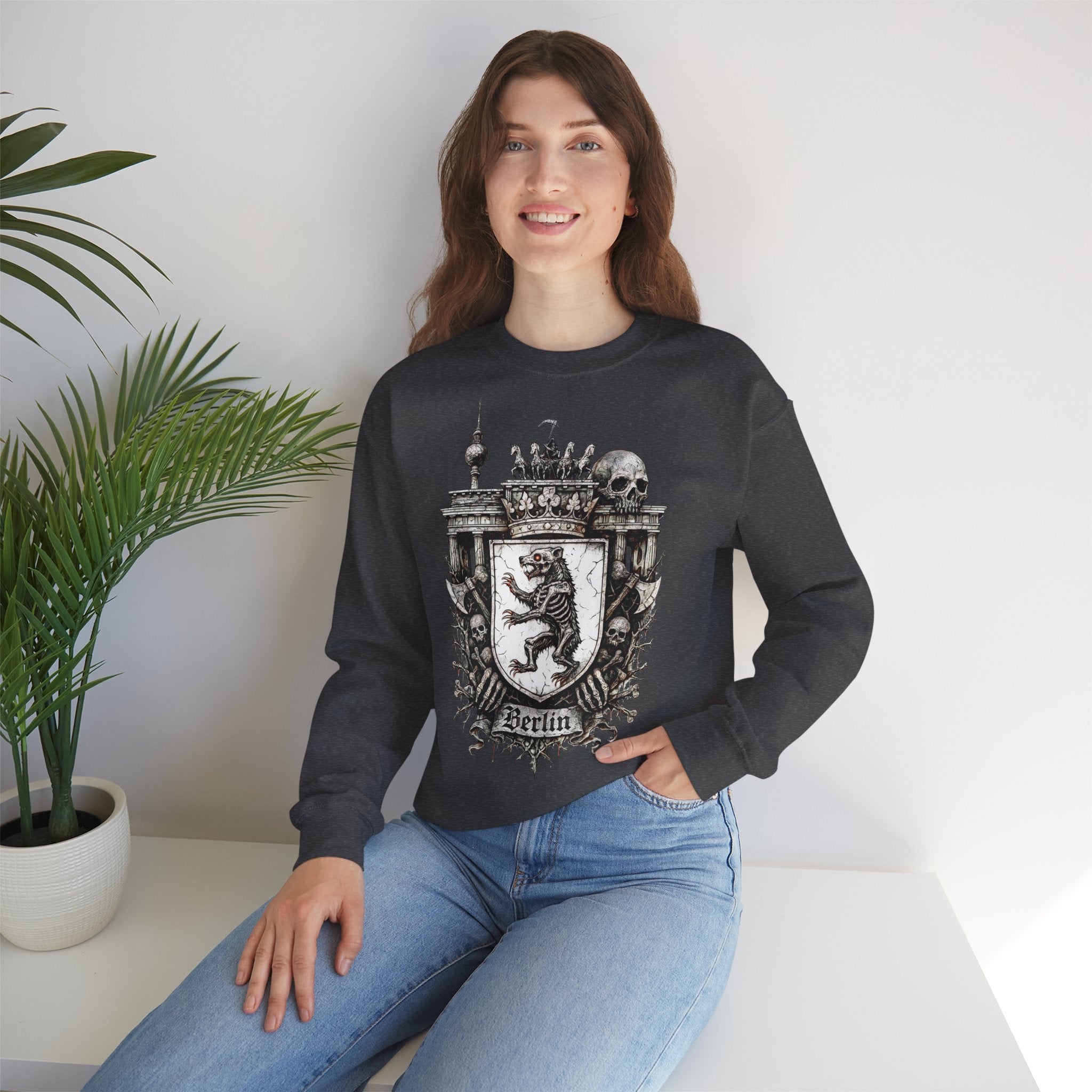 Berlin - Frontprint, Unisex Sweatshirt: **Grimwater-Edition**