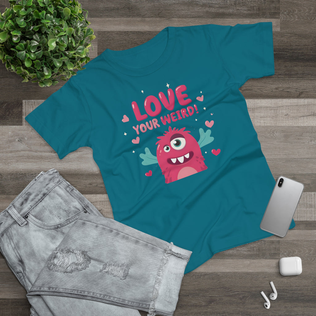 Love Your Weird, Frontprint, Womens' T-Shirt
