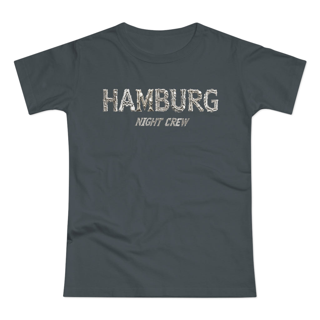 Hamburg "Night Crew" - Front-/Backprint, Womens' T-Shirt: **Grimwater-Edition**