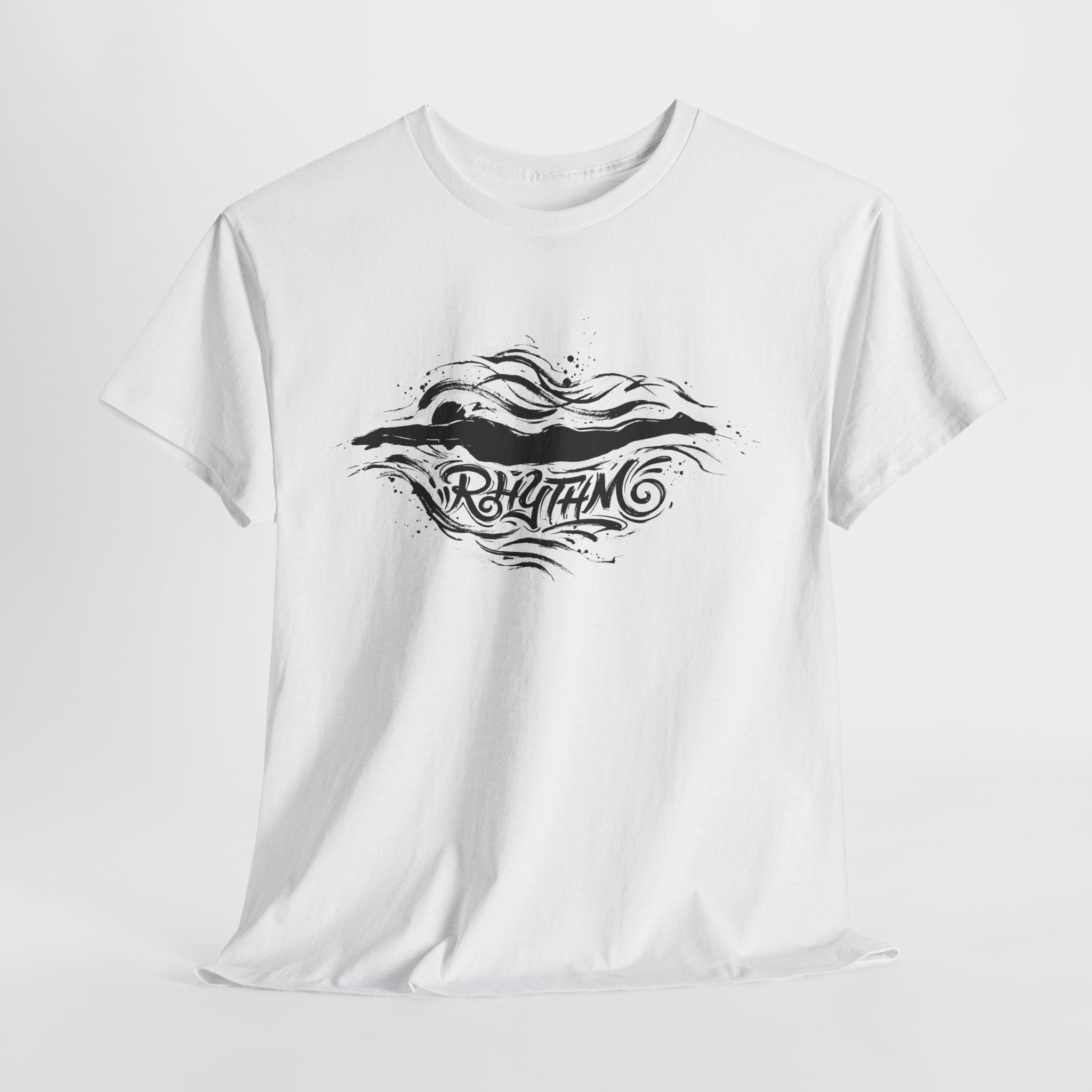 Schwimmen - RHYTHM: Frontprint, Unisex T-Shirt