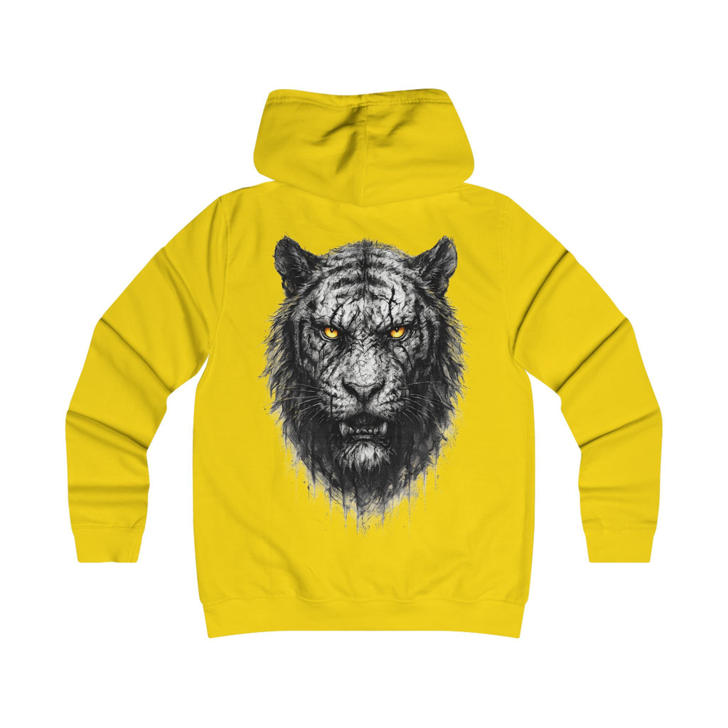 Tiger: Backprint, Womens' Hoodie, Animal-Collection