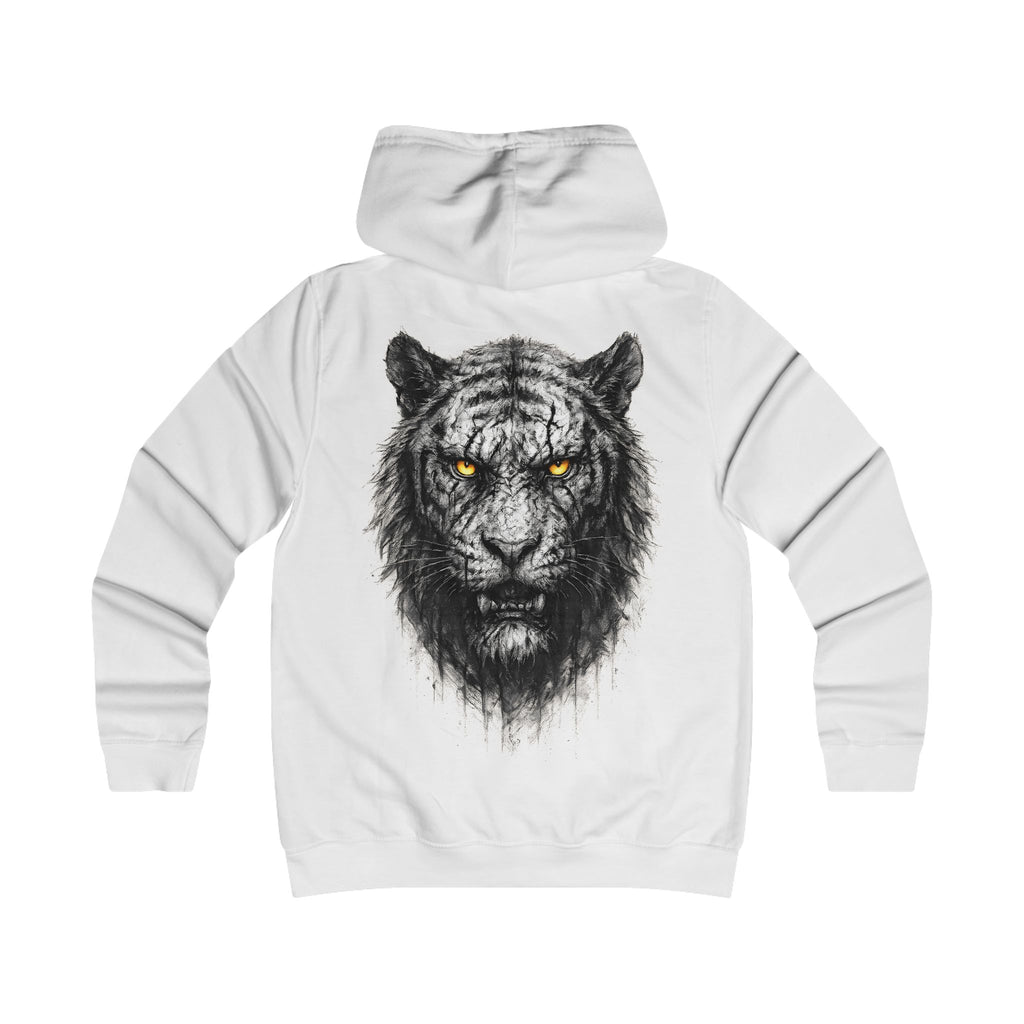 Tiger: Backprint, Womens' Hoodie, Animal-Collection