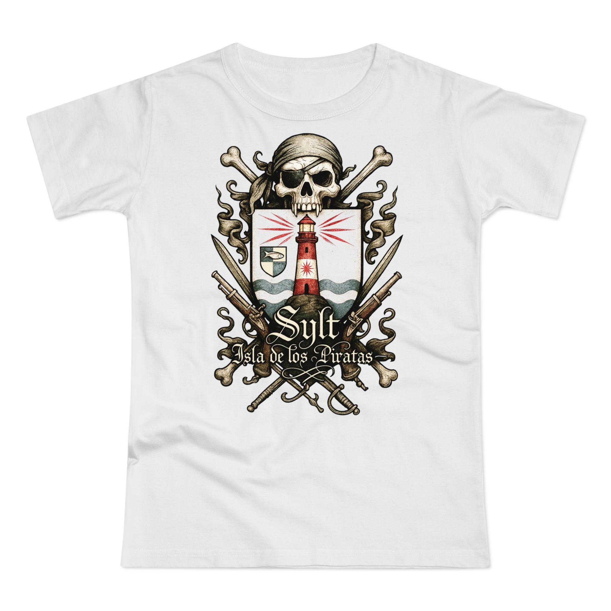 Sylt: Frontprint, Women's T-Shirt **Grimwater-Edition**