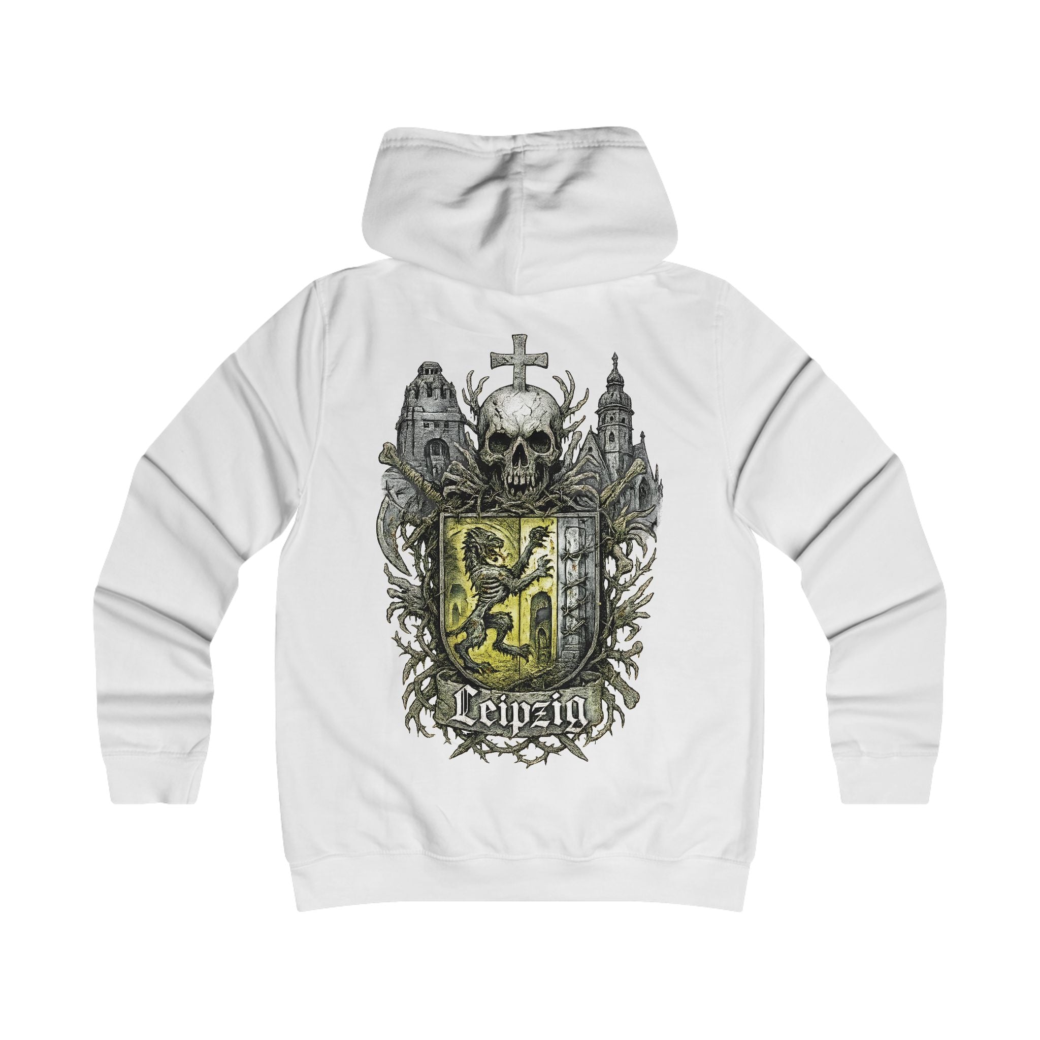 Leipzig: Front-/Backprint, Womens' Hoodie **Grimwater-Edition**