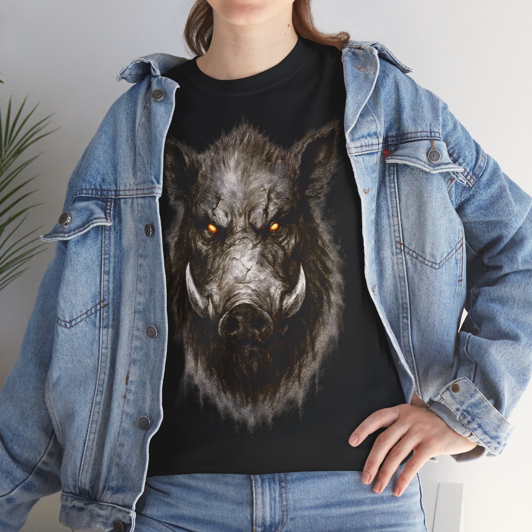 Keiler: Frontprint, Unisex T-Shirt - Animal-Collection