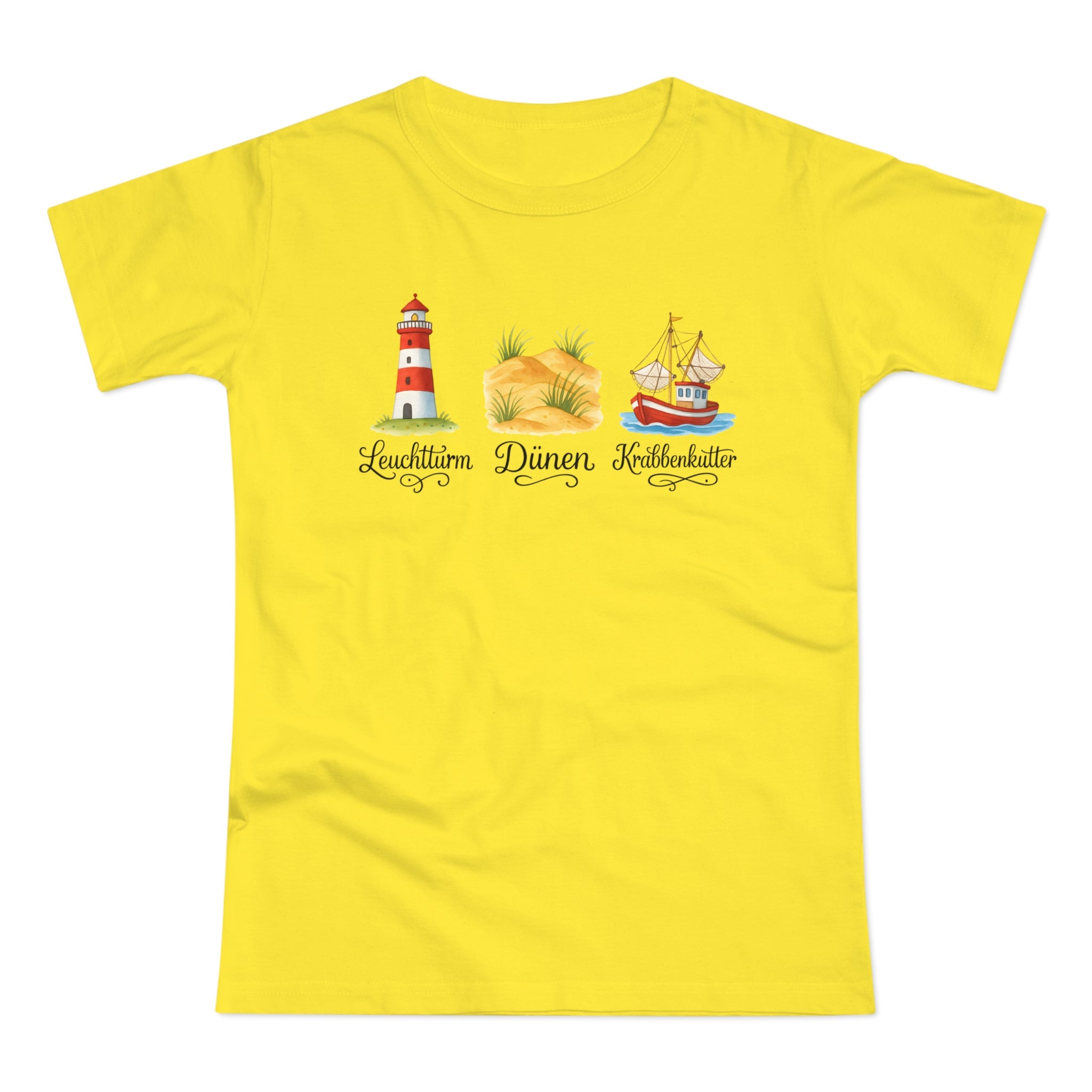 Nordsee, Ostsee - Reicht mir schon! Frontprint, Womens' T-Shirt