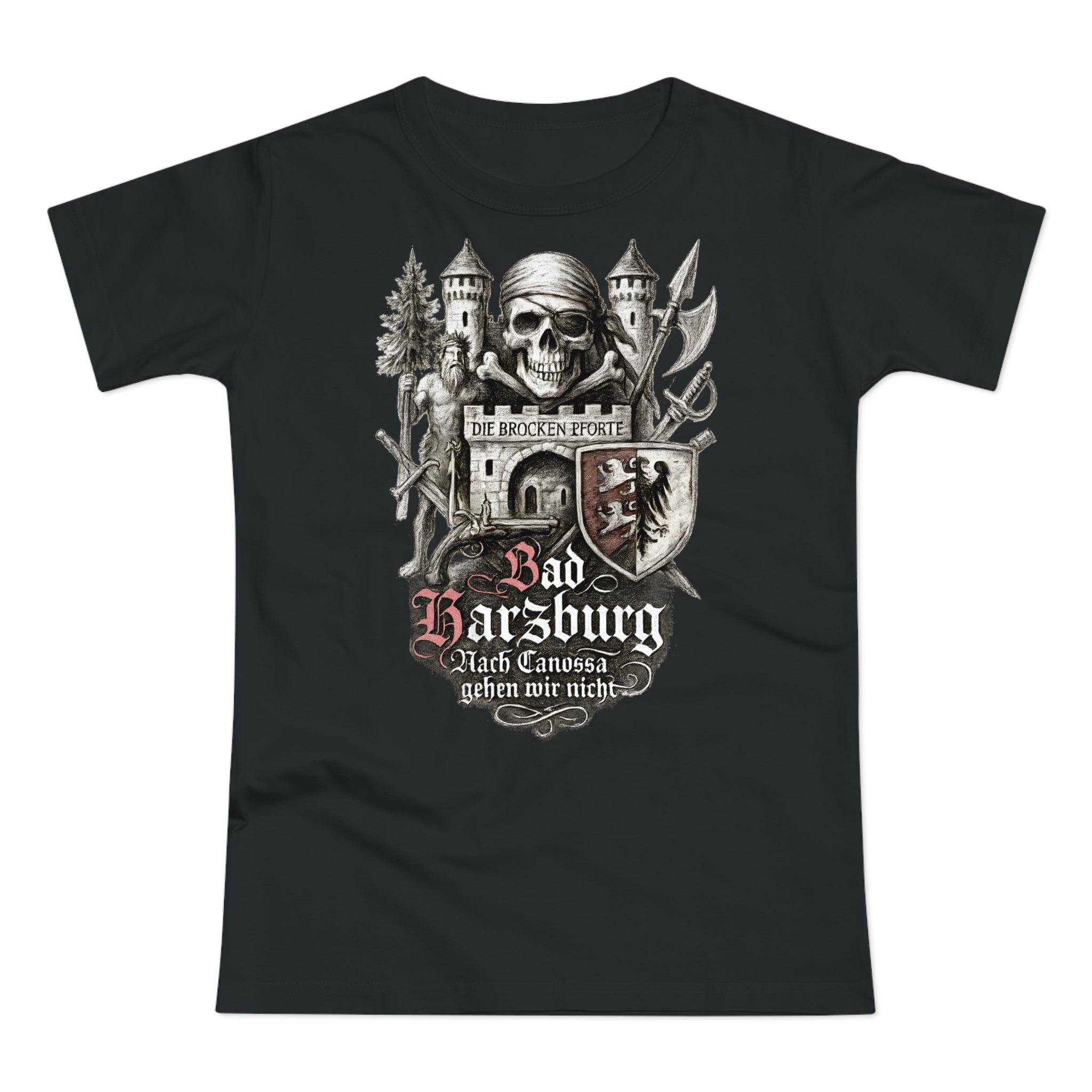 Bad Harzburg: Frontprint, Womens' T-Shirt **Grimwater-Edition**