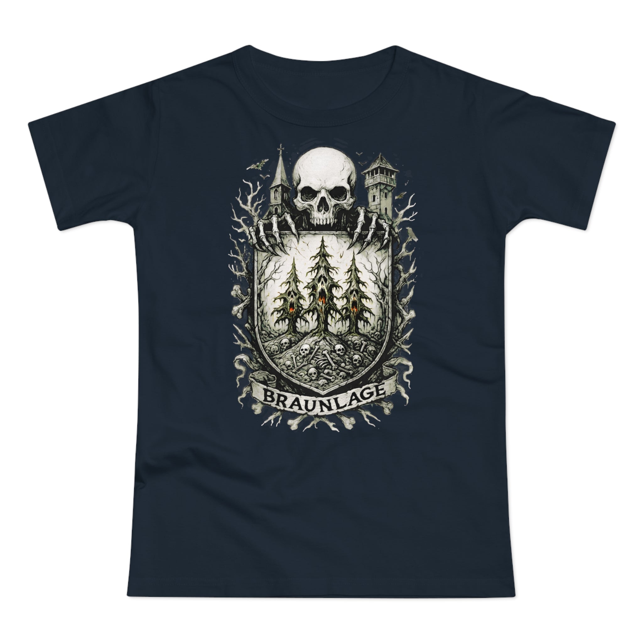 Braunlage: Frontprint, Womens' T-Shirt **Grimwater-Edition**