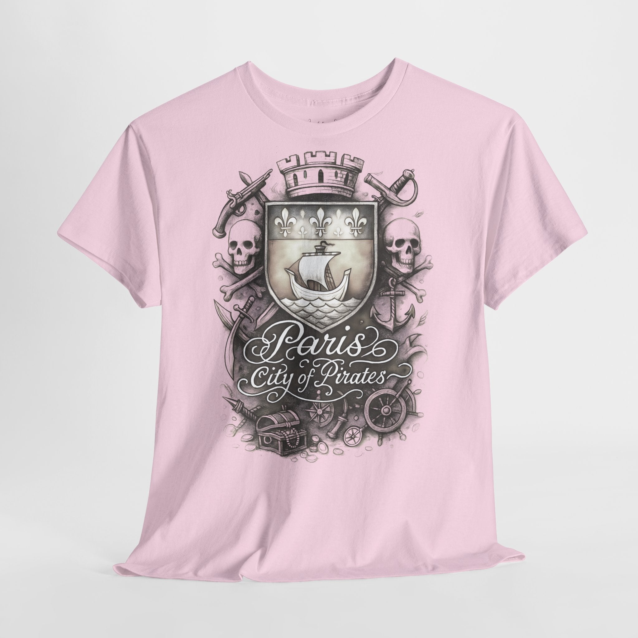 Paris: Frontprint, Unisex T-Shirt **Grimwater-Edition**