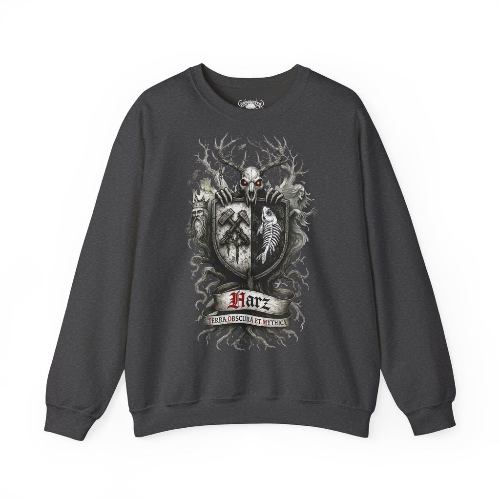Der Harz: Harz-Collection, Frontprint, Unisex Sweatshirt **Grimwater-Edition**