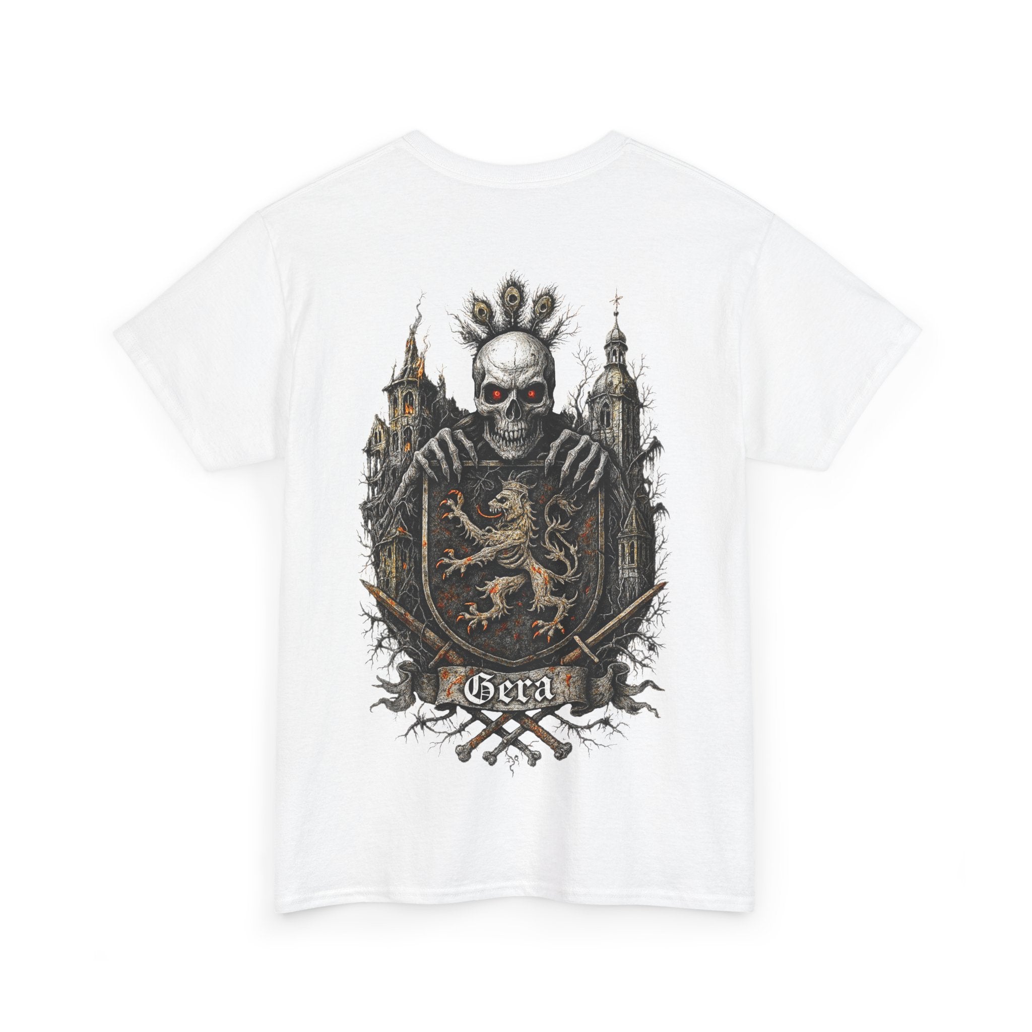 Gera: Front-/Backprint, Unisex T-Shirt **Grimwater-Edition**