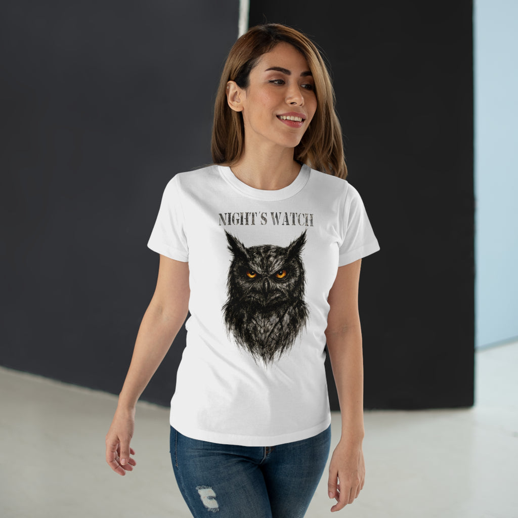 Uhu: Frontprint, Womens' T-Shirt - Animal-Collection