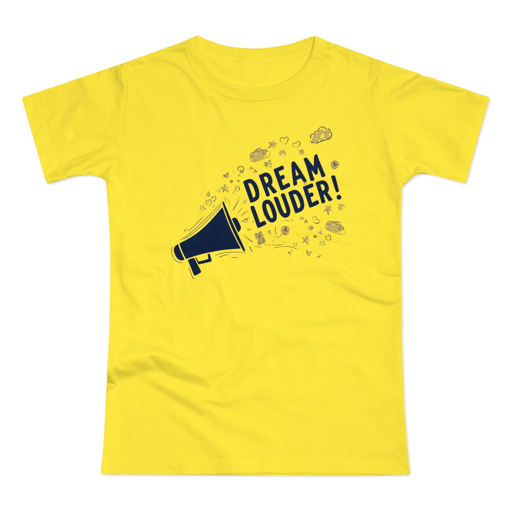 Dream Louder, Frontprint, Women's T-shirt