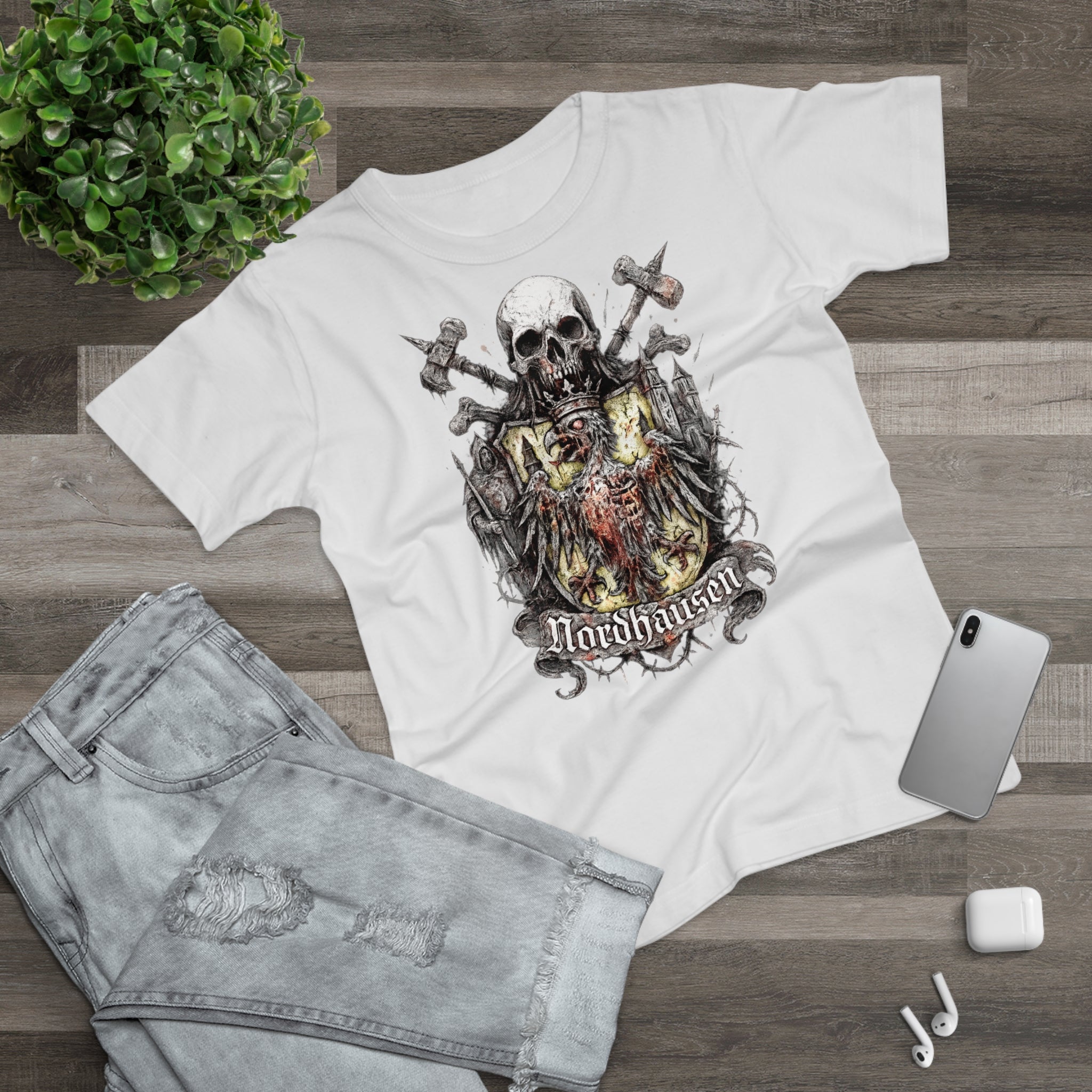 Nordhausen: Frontprint, Womens' T-Shirt **Grimwater-Edition**