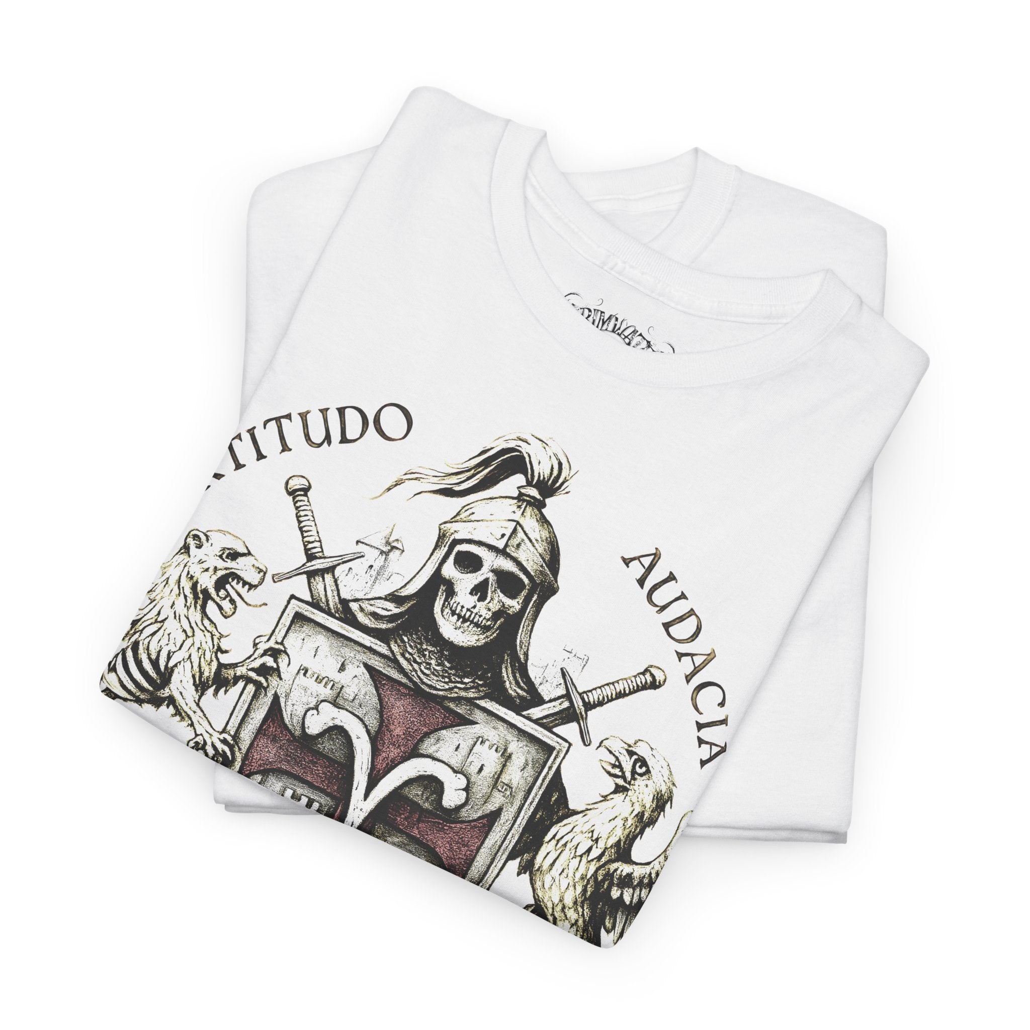 Widder: Frontprint, Unisex T-Shirt **Grimwater-Edition** Sternzeichen Astrologie (Aries)